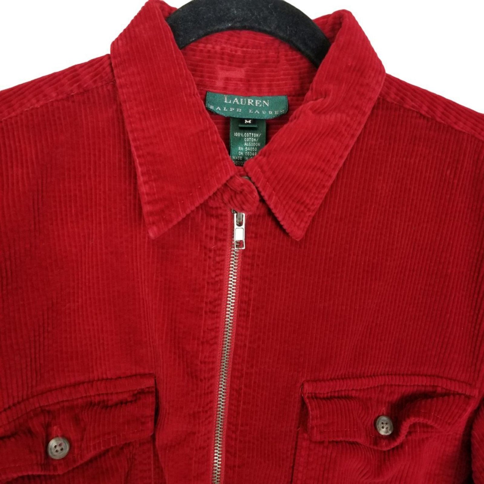 Lauren Ralph Lauren Lauren Ralph Lauren Womens Full Zip Corduroy Shacket Classic Size M / US 6-8 / IT 42-44 - 2 Thumbnail
