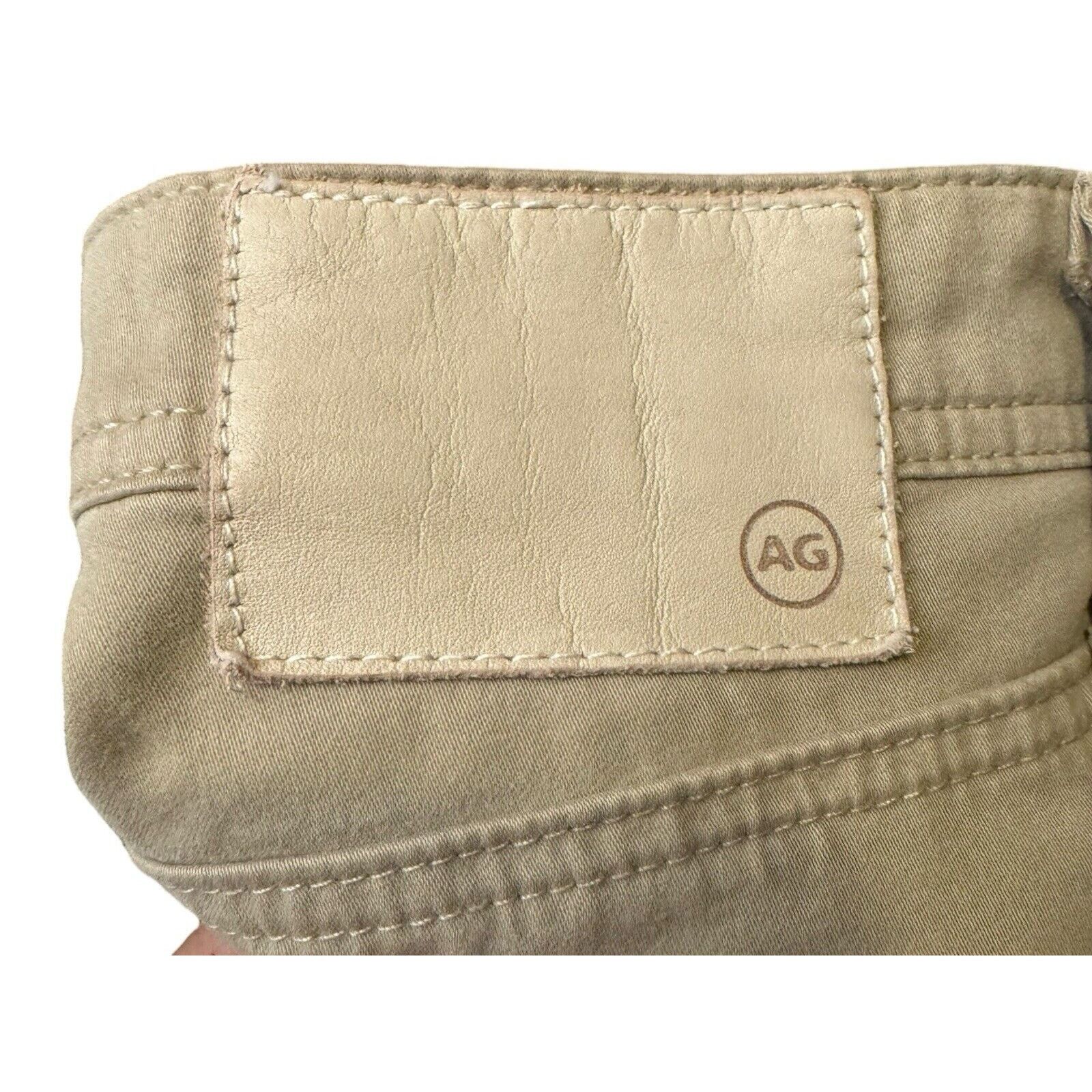 AG Adriano Goldschmied AG Adriano Goldschmeid The Graduate Pants Khaki Tailored Leg Size US 32 / EU 48 - 10 Thumbnail