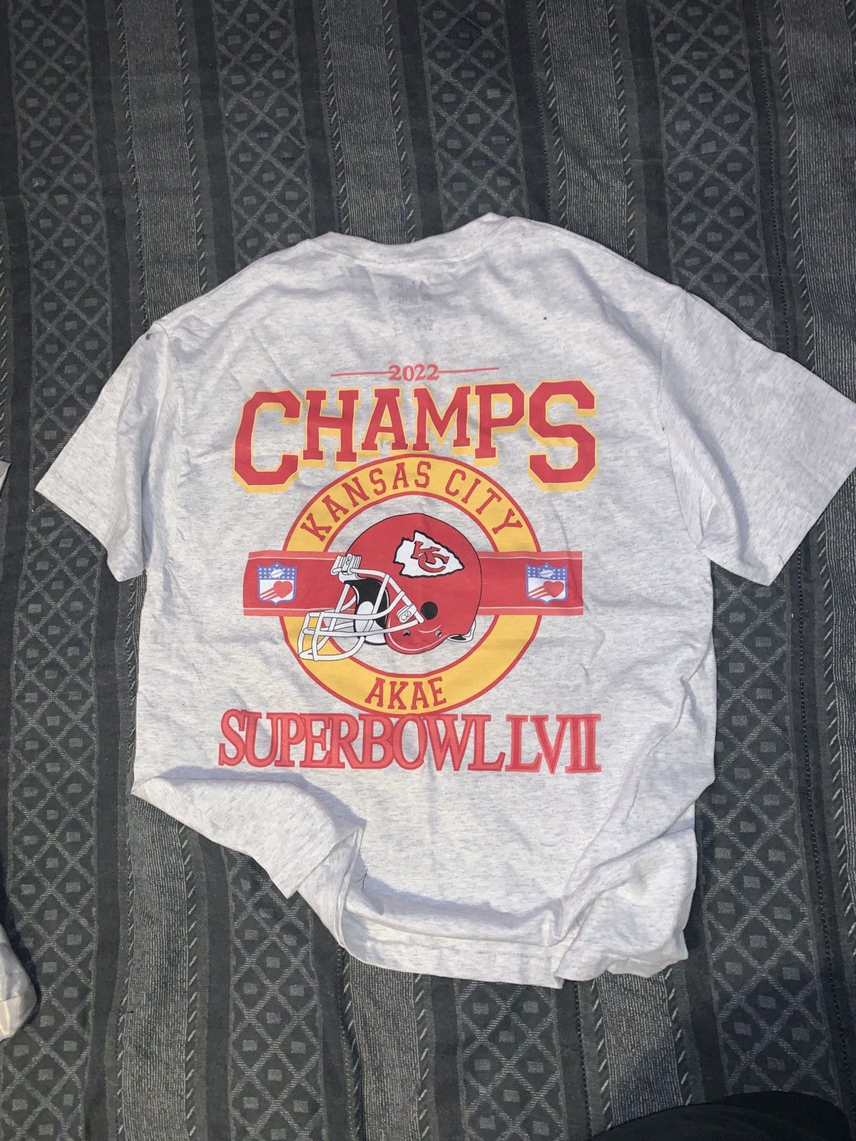 NFL Akae Super Bowl LVII Eagles vs Chiefs Graphic Tee Size US L / EU 52-54 / 3 - 14 Thumbnail