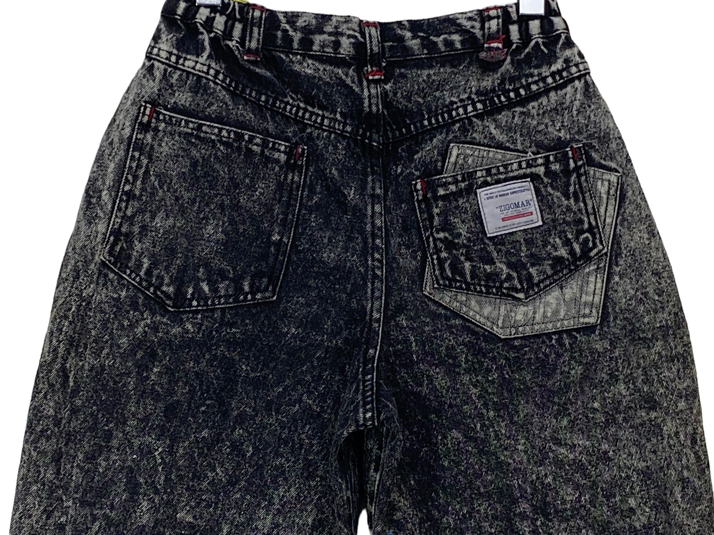 Japanese Brand Zigomar Denim Jeans High Rise Mom Jeans Ankle Jeans Size 24" / US 00 / IT 34 - 6 Thumbnail