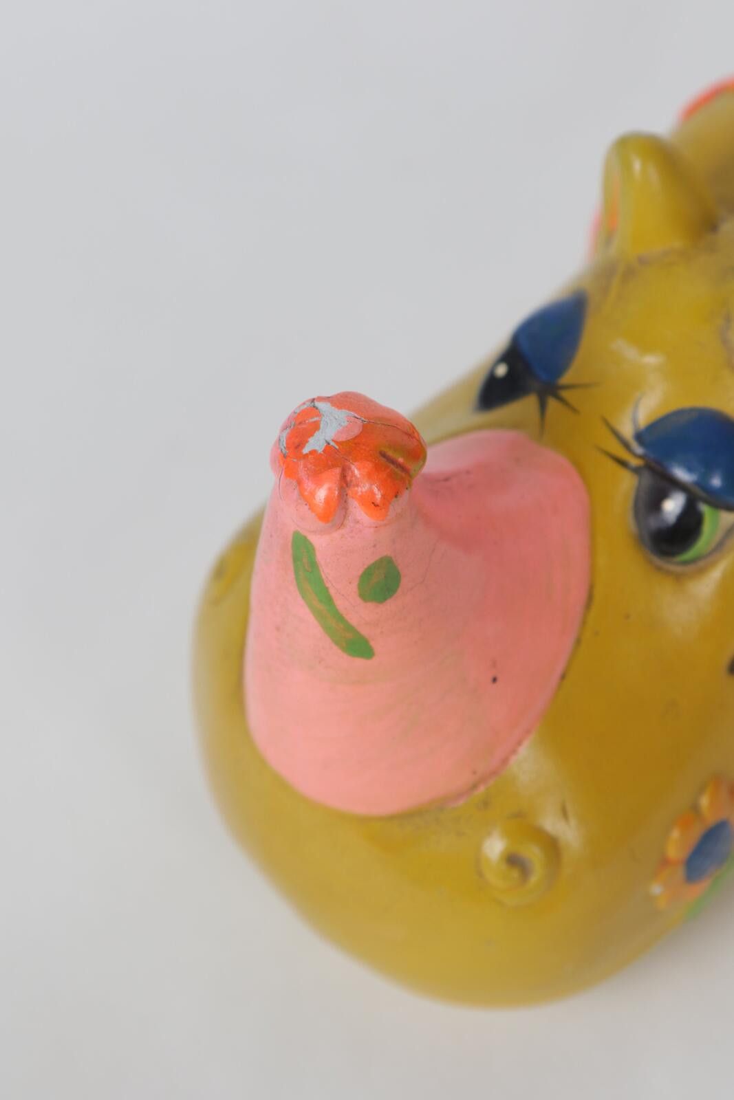 Other 1969' Holiday Fair Rhinoceros Coin Bank Size ONE SIZE - 3 Thumbnail