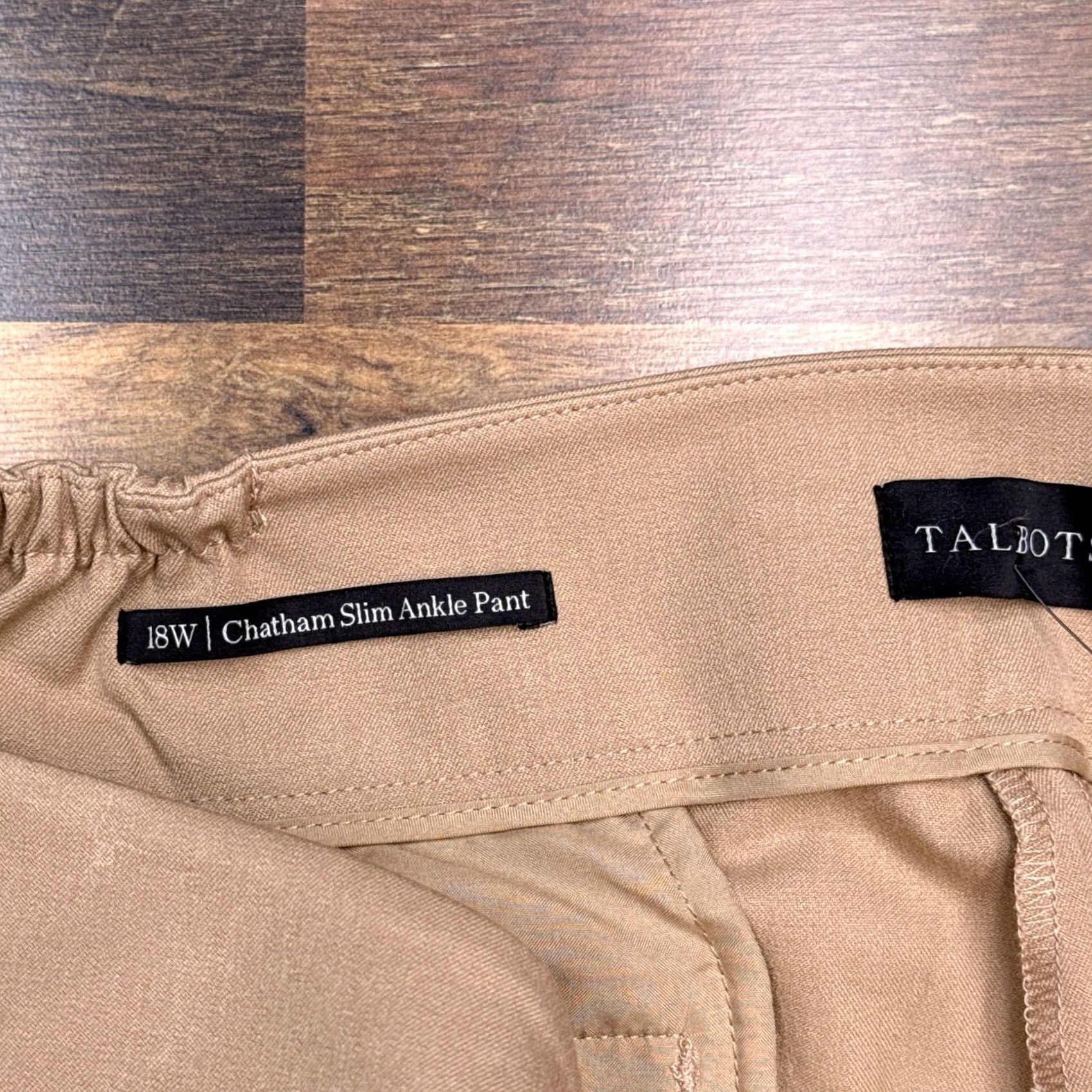 Talbots Talbots Chatham Slim Ankle Pants Womens 18W High Rise Stretch Knit Size 40" / US 18 - 4 Thumbnail
