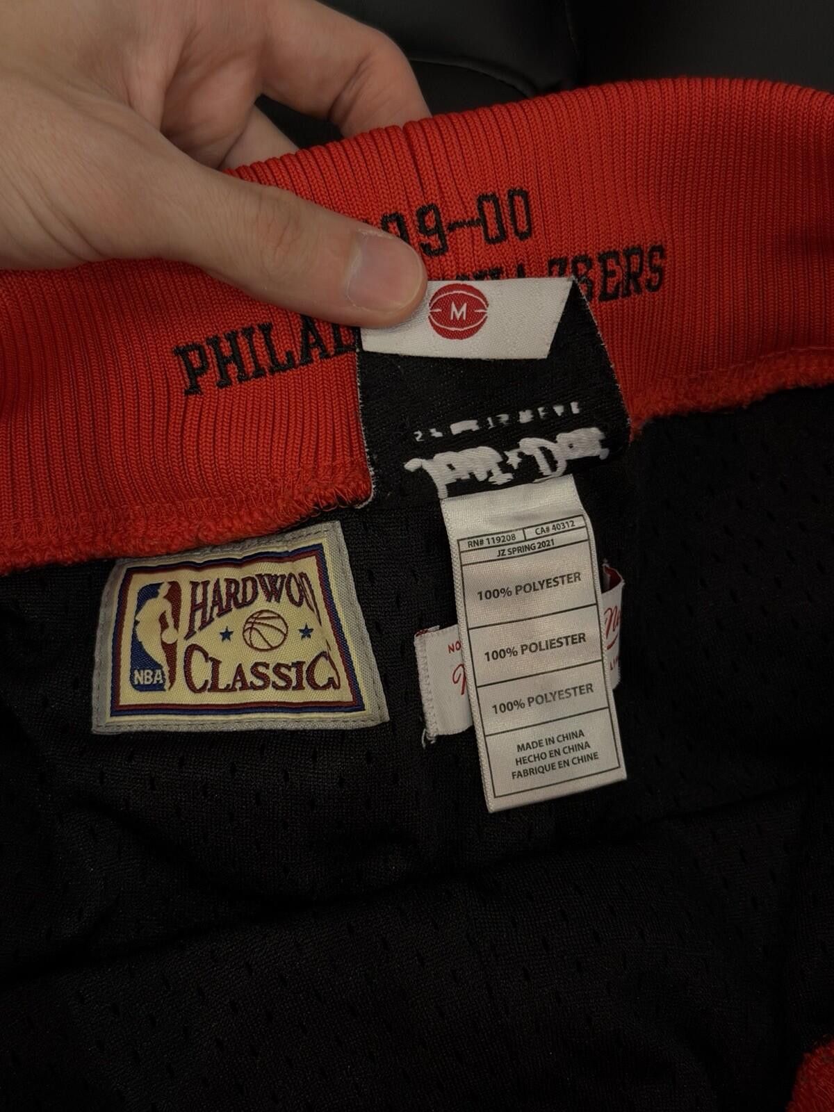 Mitchell & Ness Just Don X Mitchell Ness Philadelphia 76ers Shorts Medium Size ONE SIZE - 9 Thumbnail