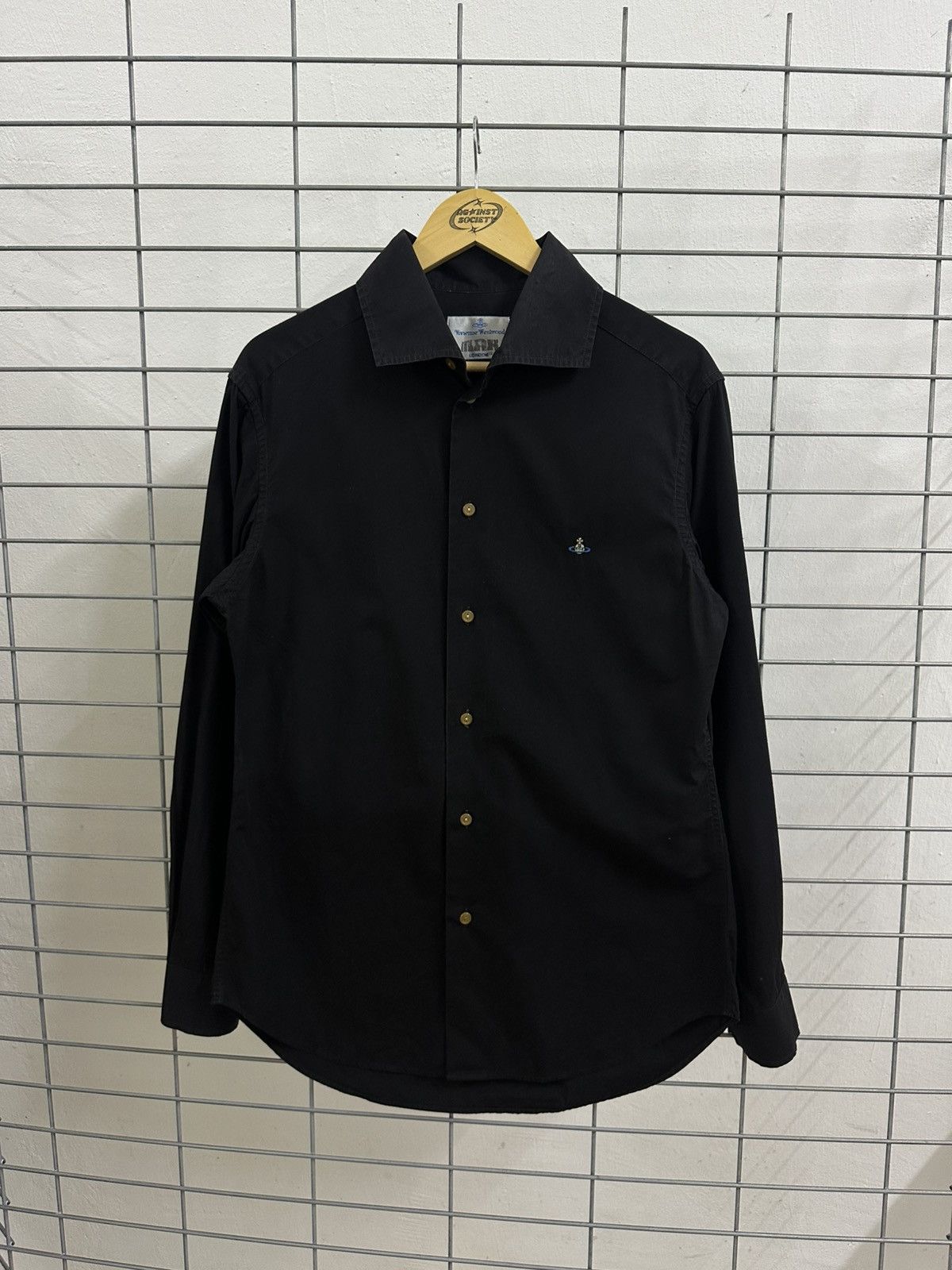 Vivienne Westwood Rare And Beautiful Vivienne Westwood Formal Black Shirt Size US S / EU 44-46 / 1 - 1 Thumbnail