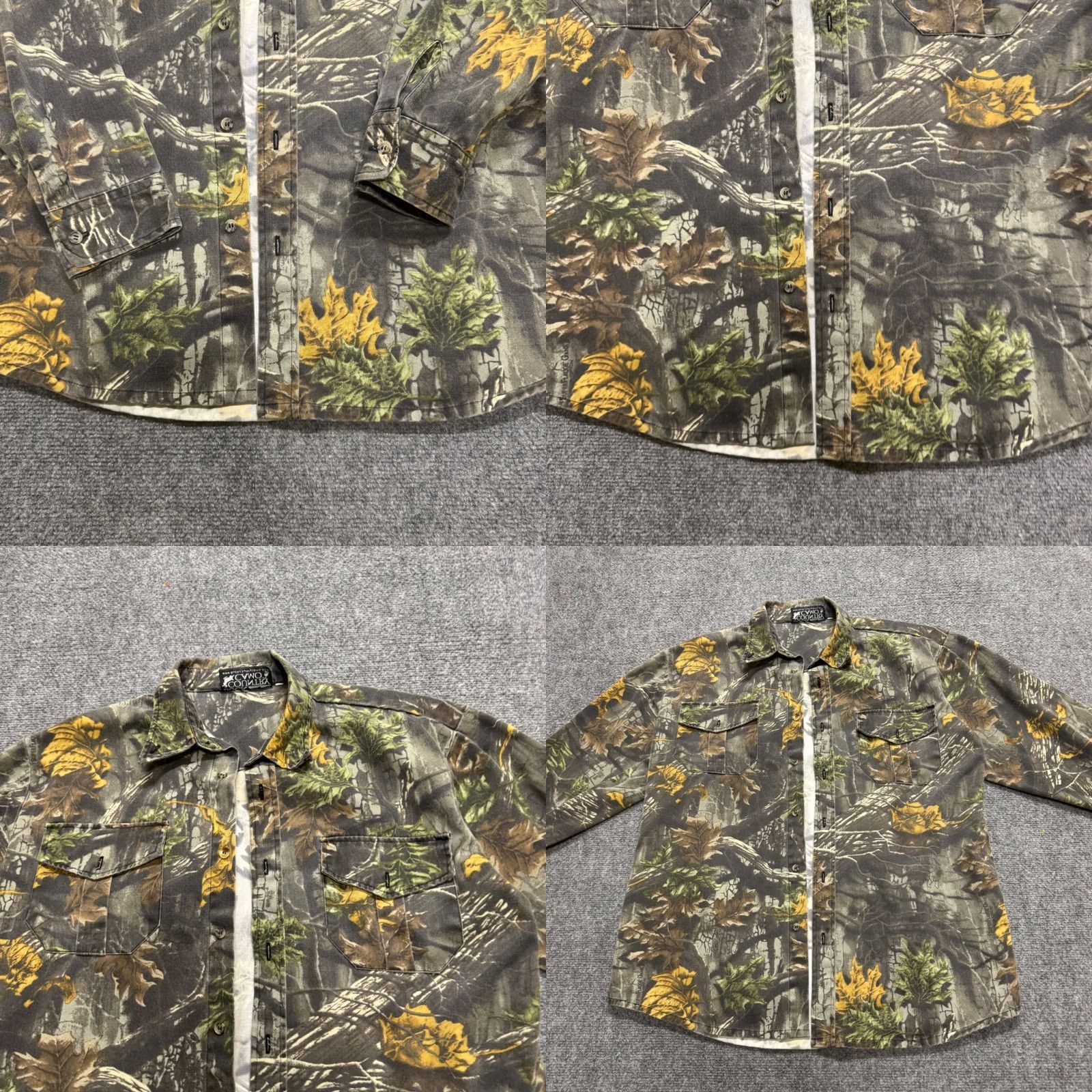 Hunter Buck Country Long Sleeve Button Up Shirt Mens L Multicolor Hunter Y2K Size US L / EU 52-54 / 3 - 8 Thumbnail