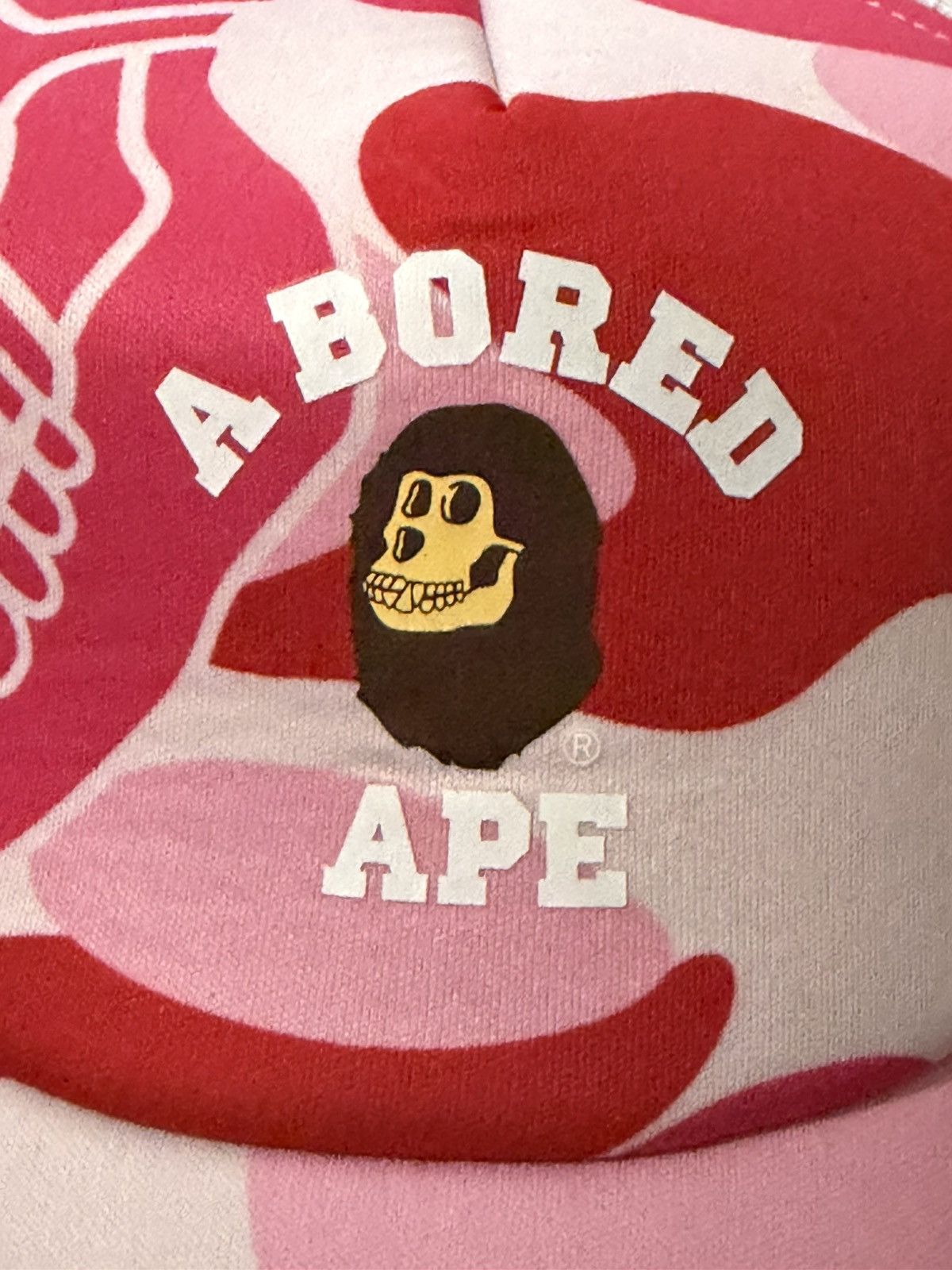 Bape Bape Bored Ape Yacht Club Cap ABC Pink Camo worn Once Size ONE SIZE - 2 Thumbnail