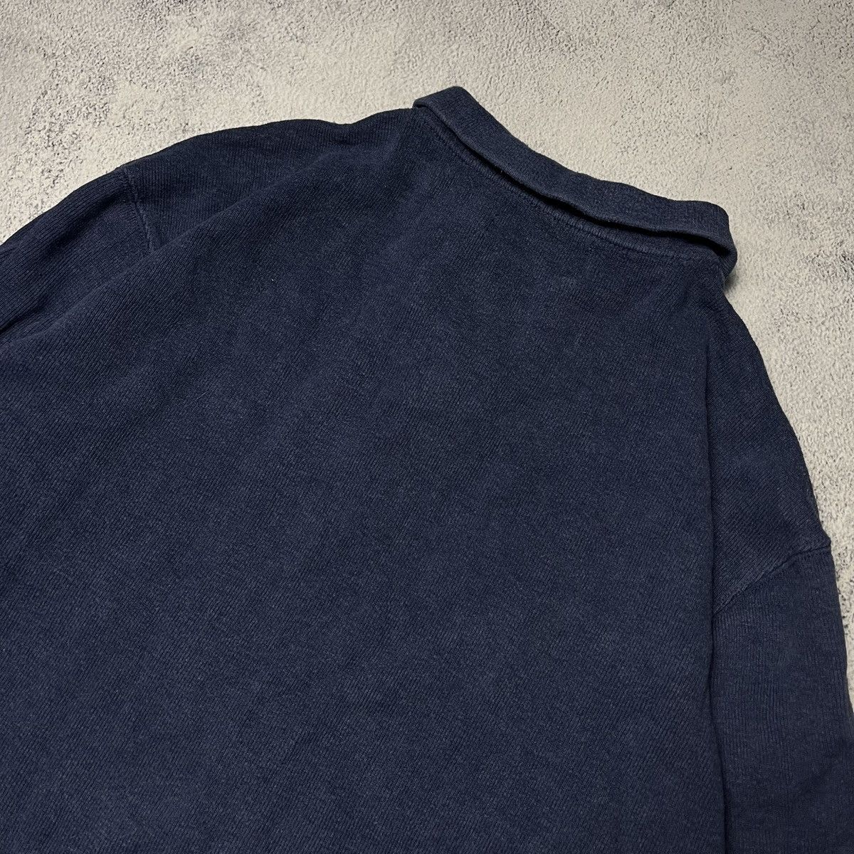 Polo Ralph Lauren × Ralph Lauren × Vintage PRL Polo Ralph Lauren distressed y2k zip sweatshirt Size US M / EU 48-50 / 2 - 6 Thumbnail