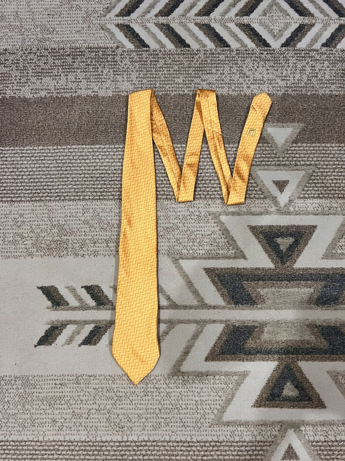 Alfred Dunhill Vintage Dunhill Silk Tie Size ONE SIZE - 2 Thumbnail