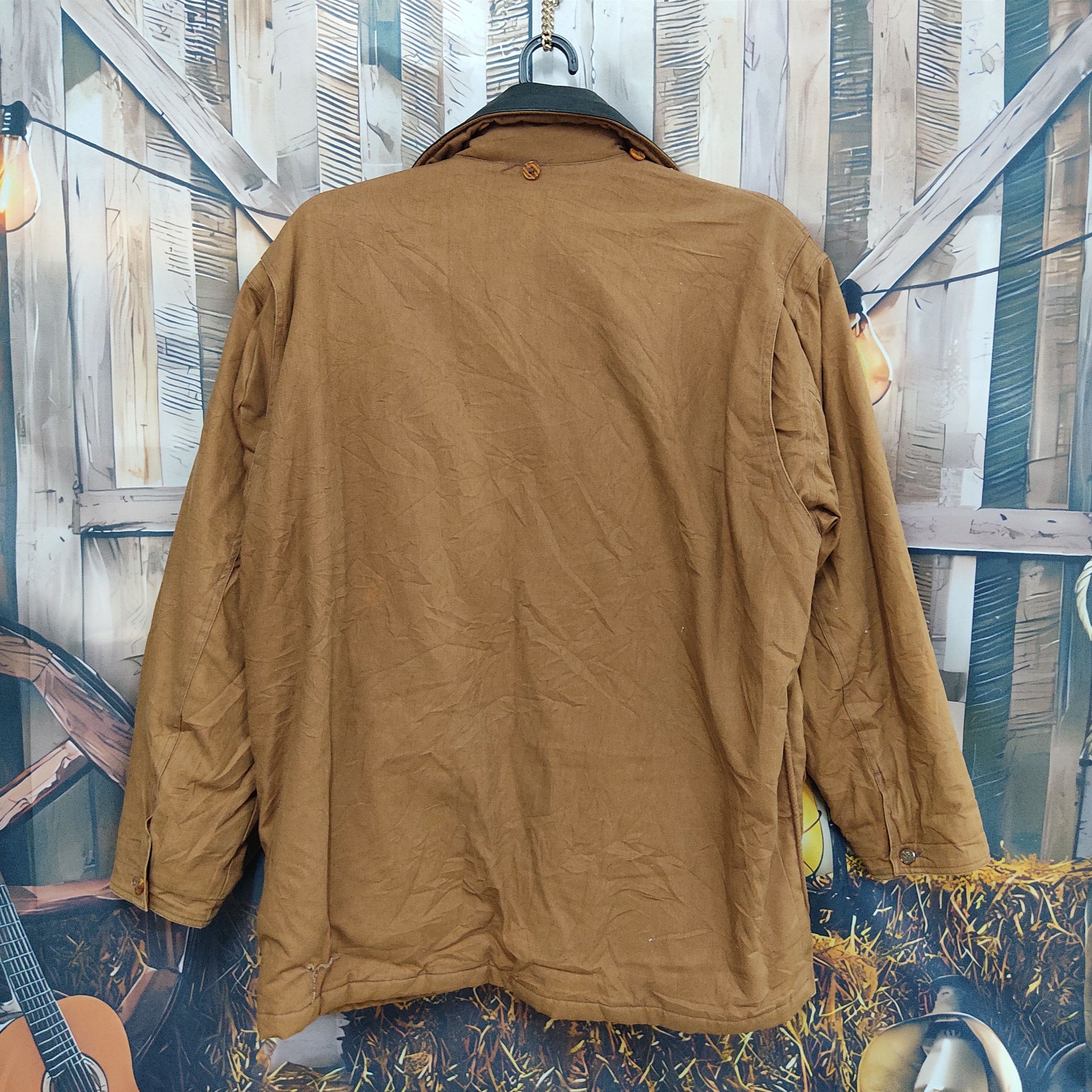 Hunt Club × Japanese Brand × Vintage 80s Expressly Canvas Barn Double Collar Chore Jacket Size US L / EU 52-54 / 3 - 3 Thumbnail