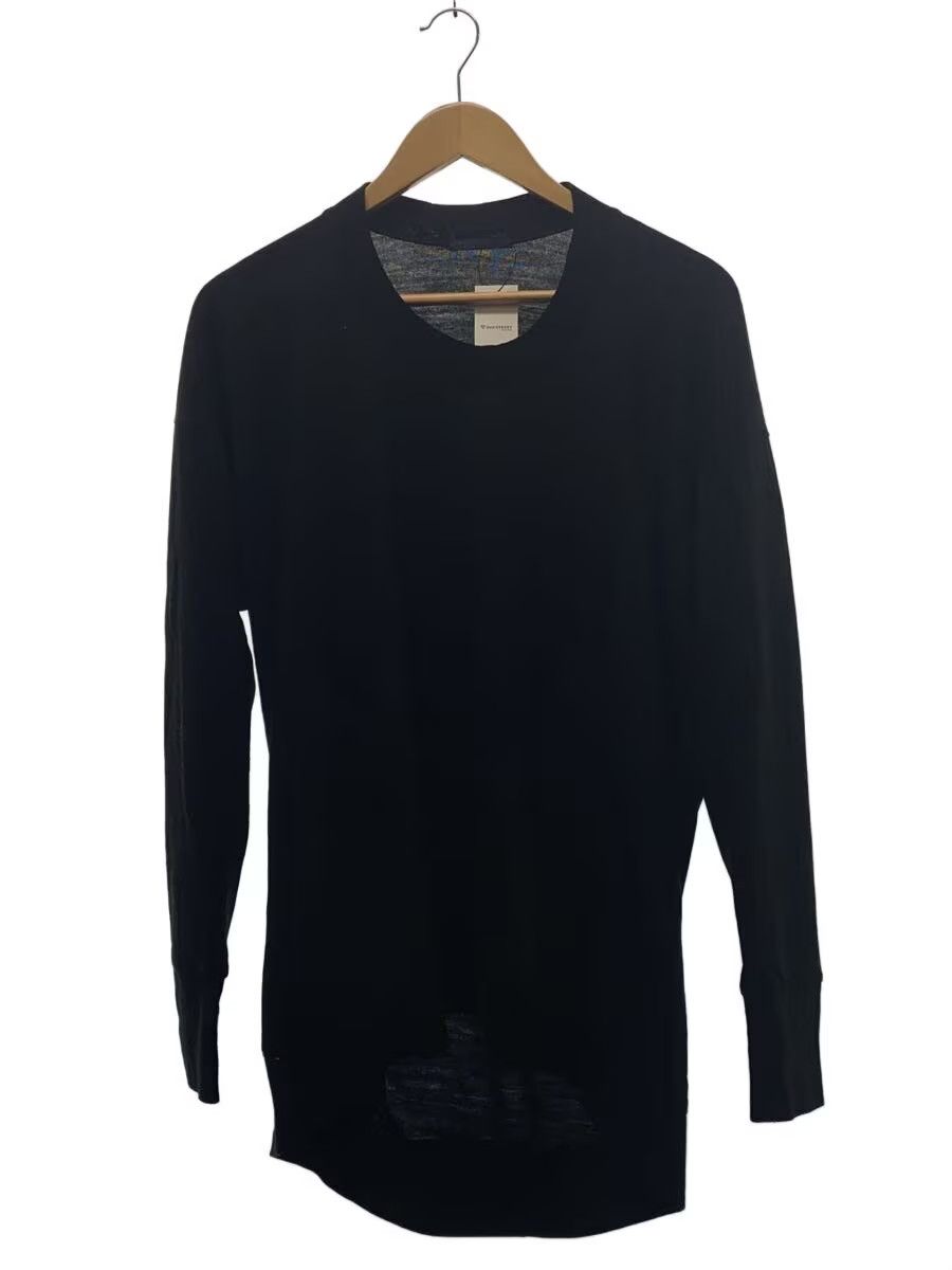 Yohji Yamamoto YOHJI YAMAMOTO //BLK/Plain/fi-t56-500 Knit Size US M / EU 48-50 / 2 - 1 Thumbnail
