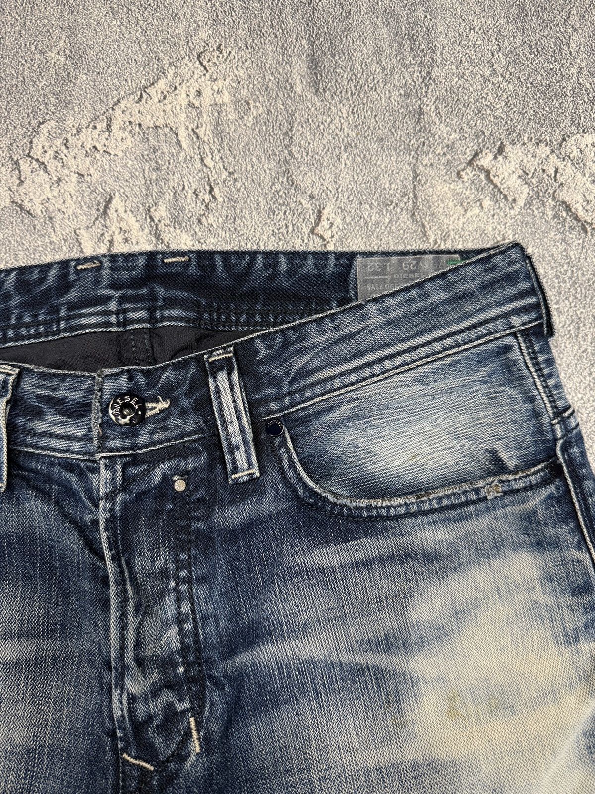 Diesel Diesel Crazy Avant Garde Washed Y2K Pants LGB Style Size US 29 - 6 Thumbnail
