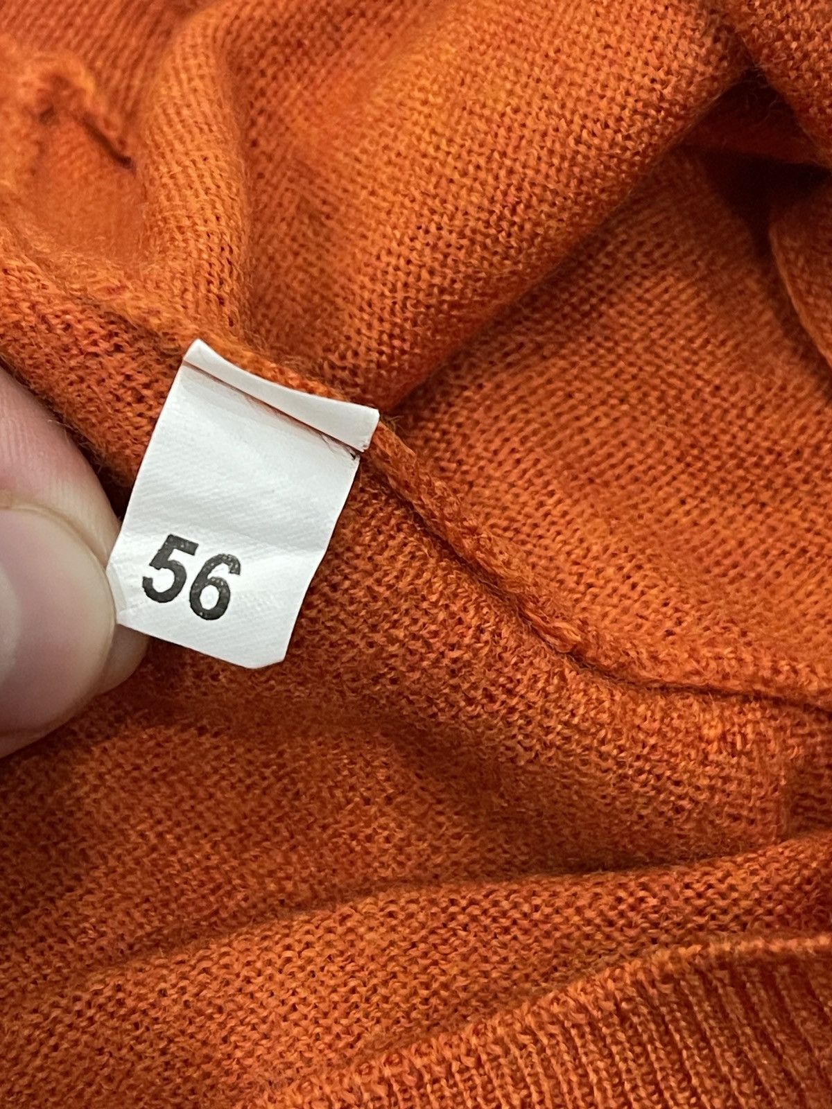 Gran Sasso Gran Sasso 100% Virgin Wool V-Neck Sweater / Pullover XL Size US XL / EU 56 / 4 - 7 Thumbnail