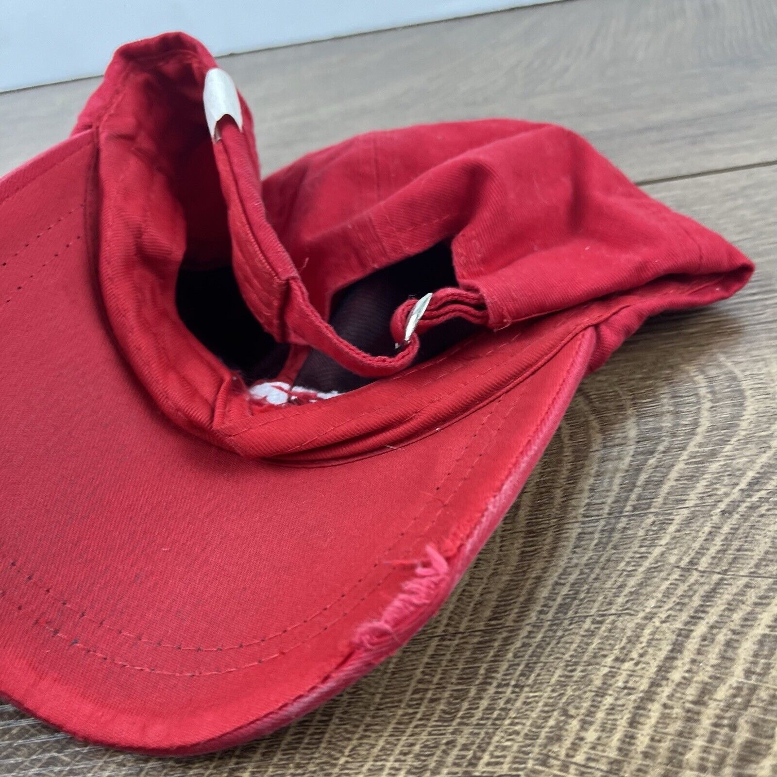 Other Peace Illusion Hat Red Adjustable Hat Red Adult Size Hat Size ONE SIZE - 15 Thumbnail