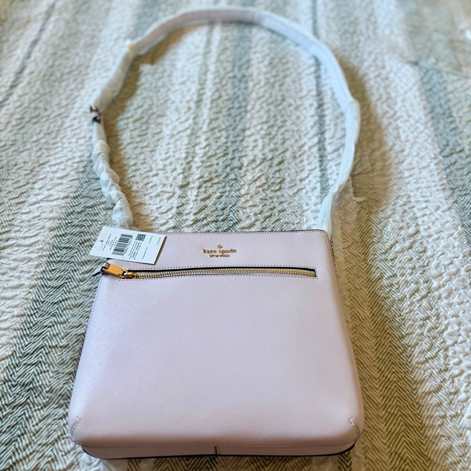 Kate Spade Women's Kate Spade Crossbody Bag One Size Light Pink Gold Size ONE SIZE - 6 Thumbnail