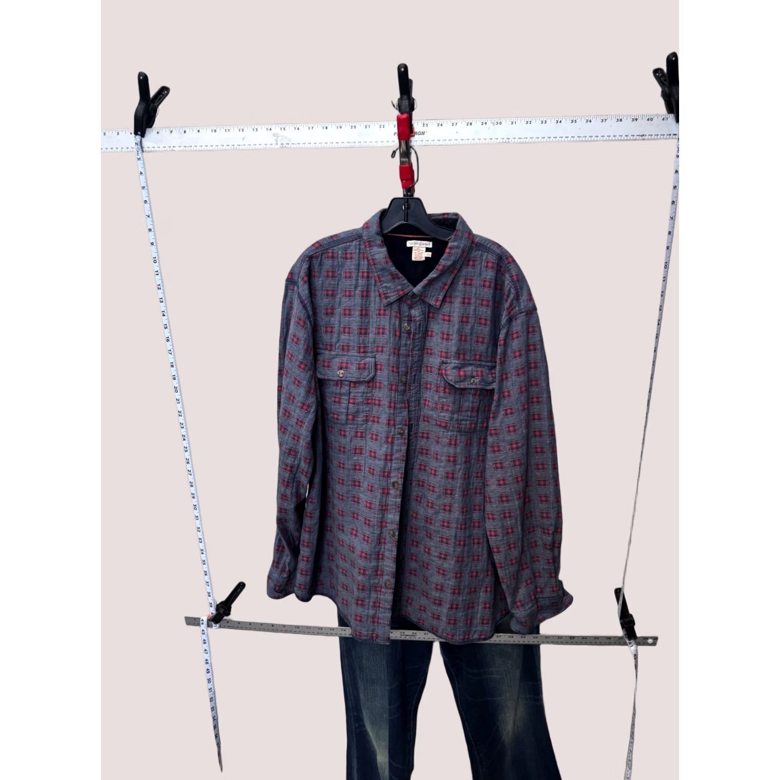 Carbon2Cobalt Carbon 2 Cobalt Long Sleeve Shirt 2XL Multicolor Mens Short Sleeve 18 x 36/37 Size US XXL / EU 58 / 5 - 1 Thumbnail
