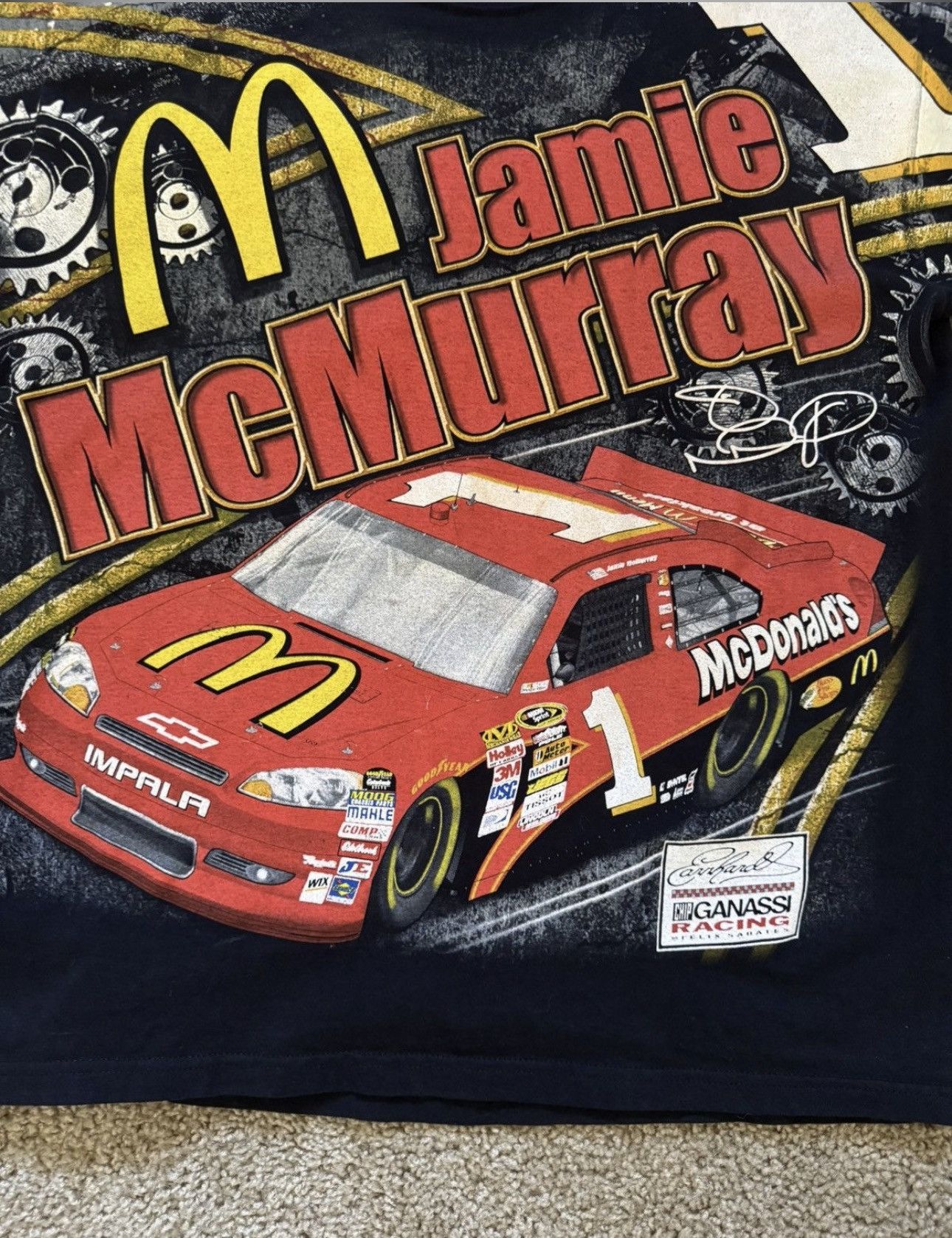 NASCAR Jamie McMurray Size US L / EU 52-54 / 3 - 3 Thumbnail
