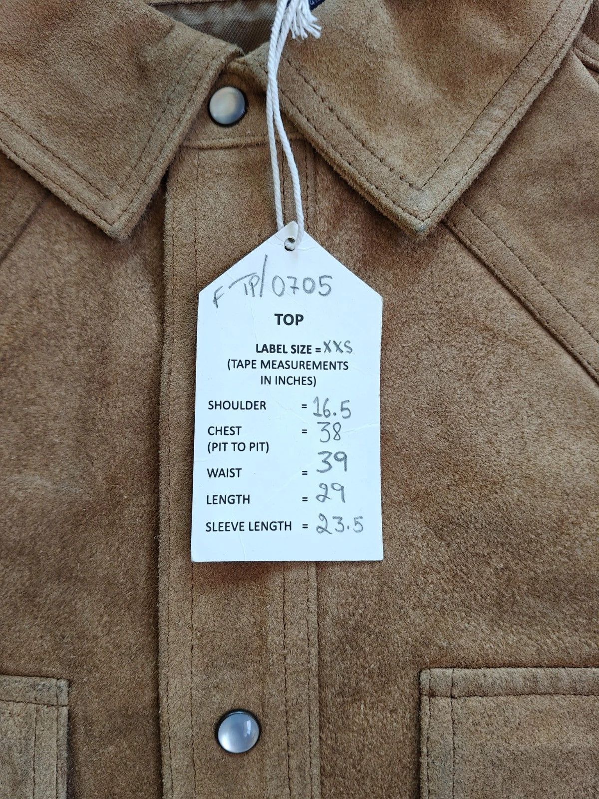Polo Ralph Lauren Polo Ralph Lauren Suede Shirt jacket FTP 0705 Size US XXS / EU 40 - 5 Thumbnail