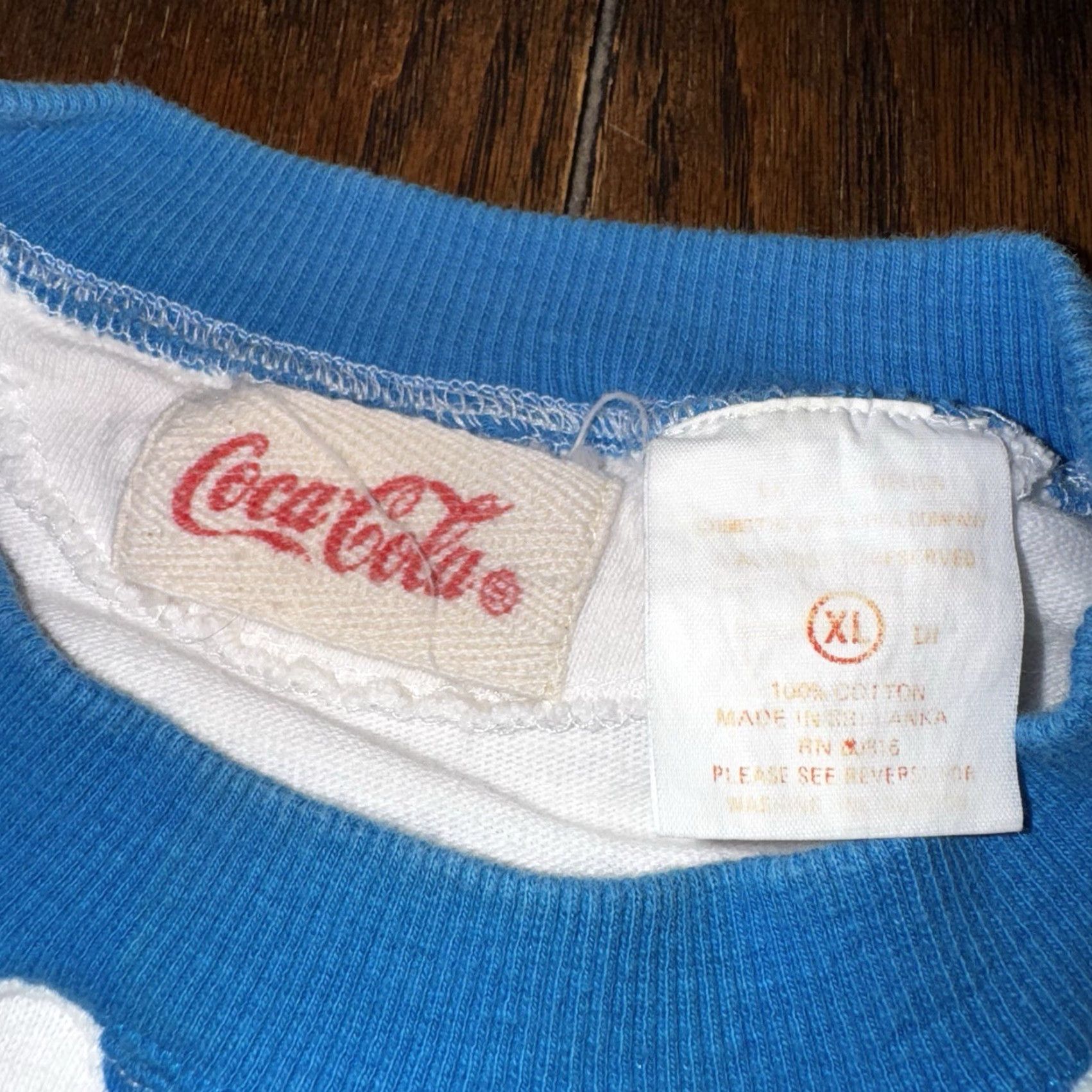 Vintage VINTAGE Coca-Cola Cycle Club Cycle Circuit Long Sleeve Shirt XL Size Size US XL / EU 56 / 4 - 6 Thumbnail