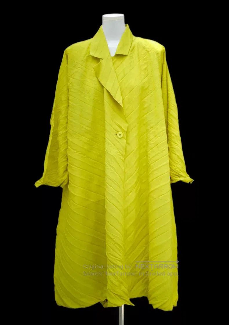 Issey Miyake Issey Miyake Main Line Pleated Long Shirt Size M / US 6-8 / IT 42-44 - 2 Thumbnail