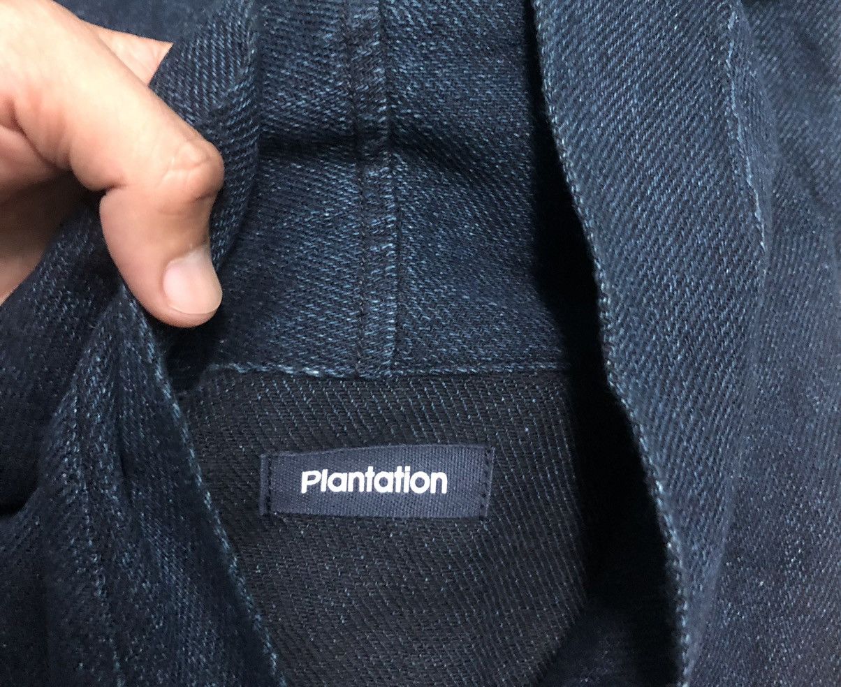 Issey Miyake 90s PLANTATION ISSEY MIYAKE Denim Long Coat Parkas Size US L / EU 52-54 / 3 - 8 Thumbnail