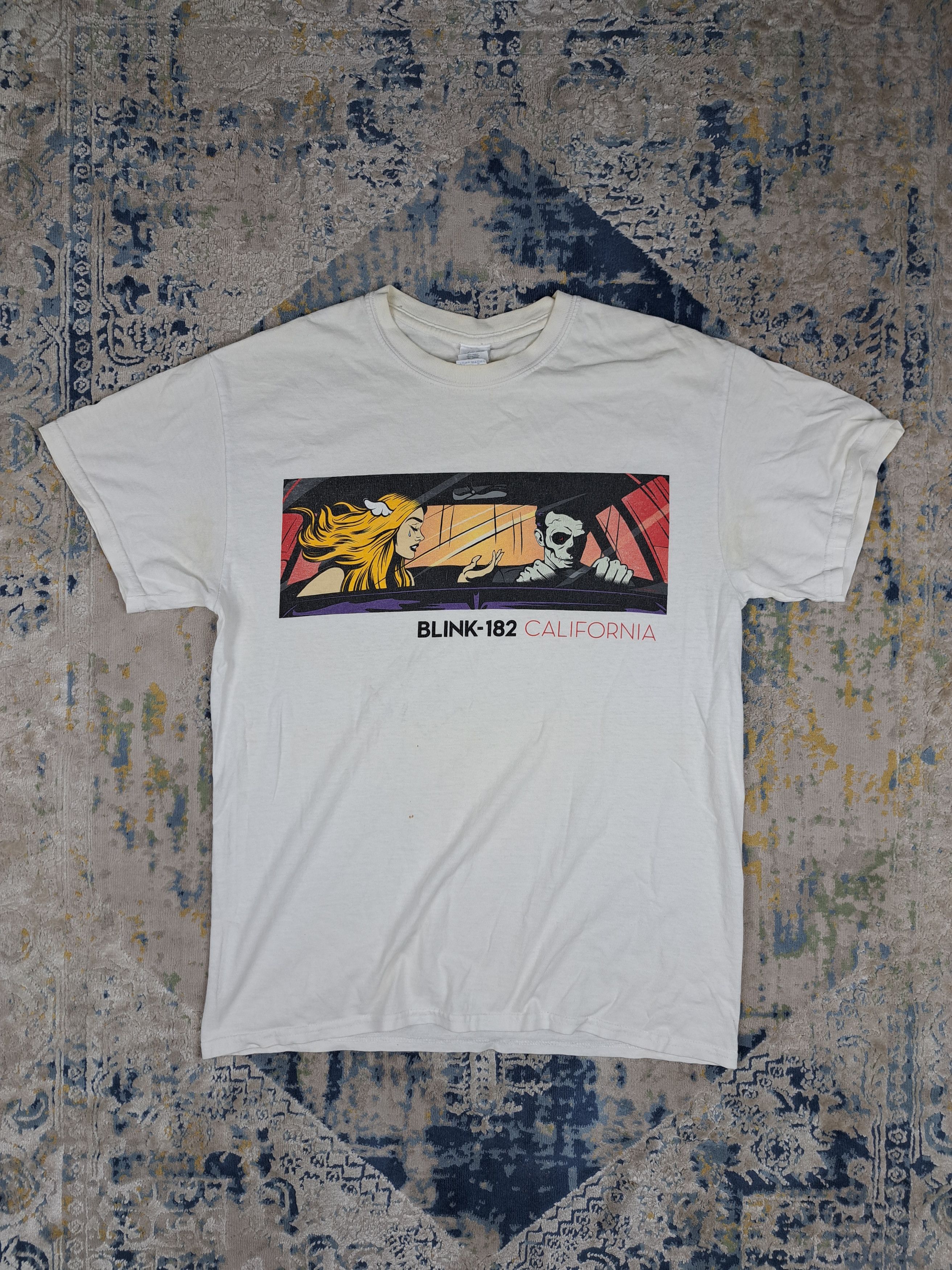 Band Tees Vintage Blink 182 California Band Tee Punk Rock Size US M / EU 48-50 / 2 - 1 Thumbnail
