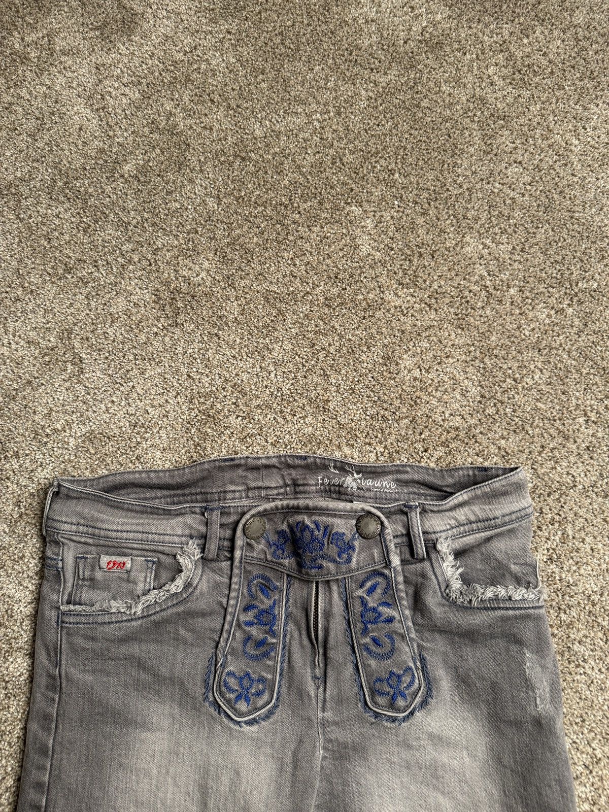 Other GREY FEVER LAWNE WESTERN STYLE TIE SHORTS Size 30" / US 8 / IT 44 - 2 Thumbnail