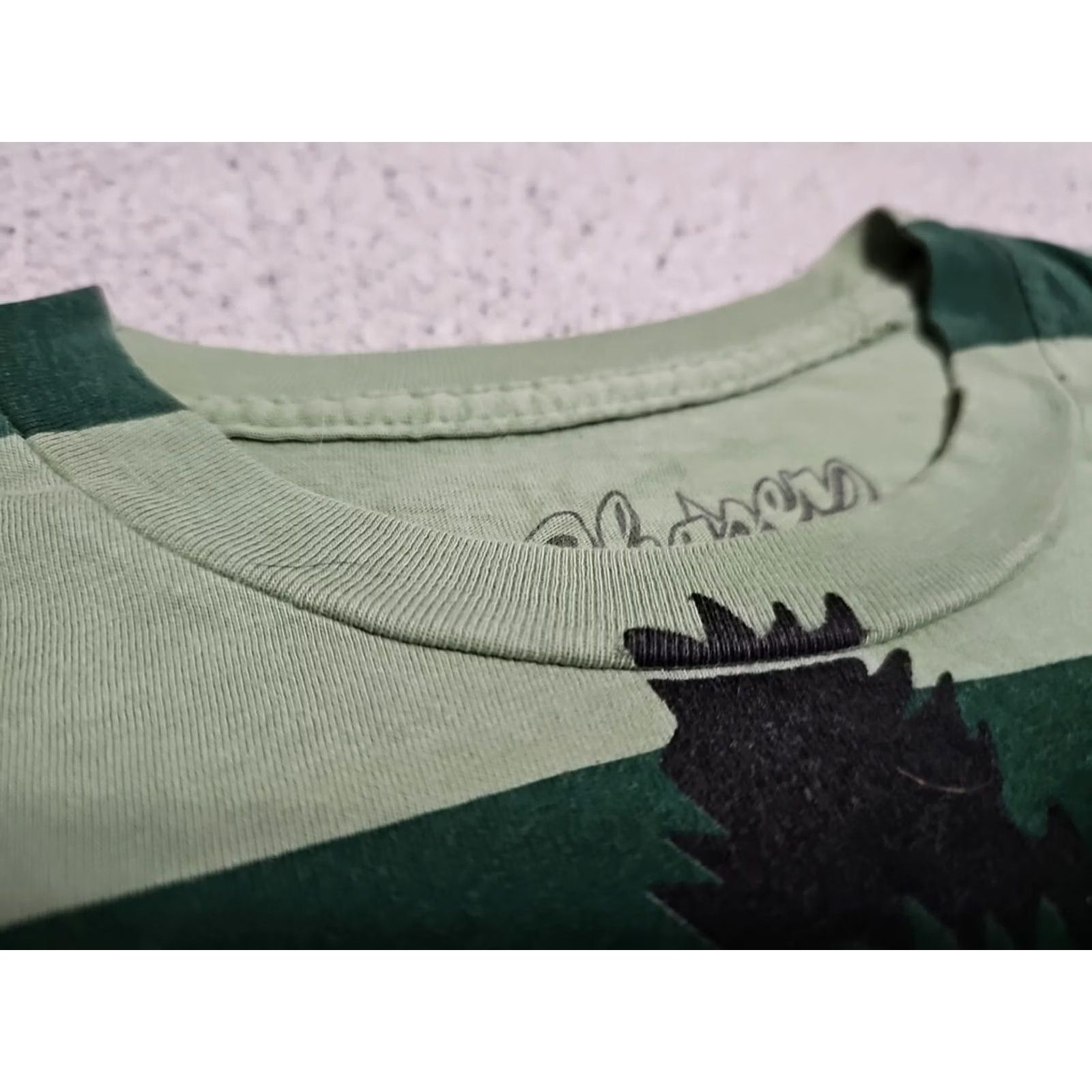 Vintage Chaser LA Tshirt Green Zebra WWF World Wildlife Foundation SZ XL Size US XL / EU 56 / 4 - 7 Thumbnail