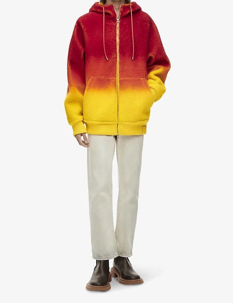 Loewe Loewe x Studio Ghibli Calcifer Shearling Leather Jacket Size US M / EU 48-50 / 2 - 14 Thumbnail