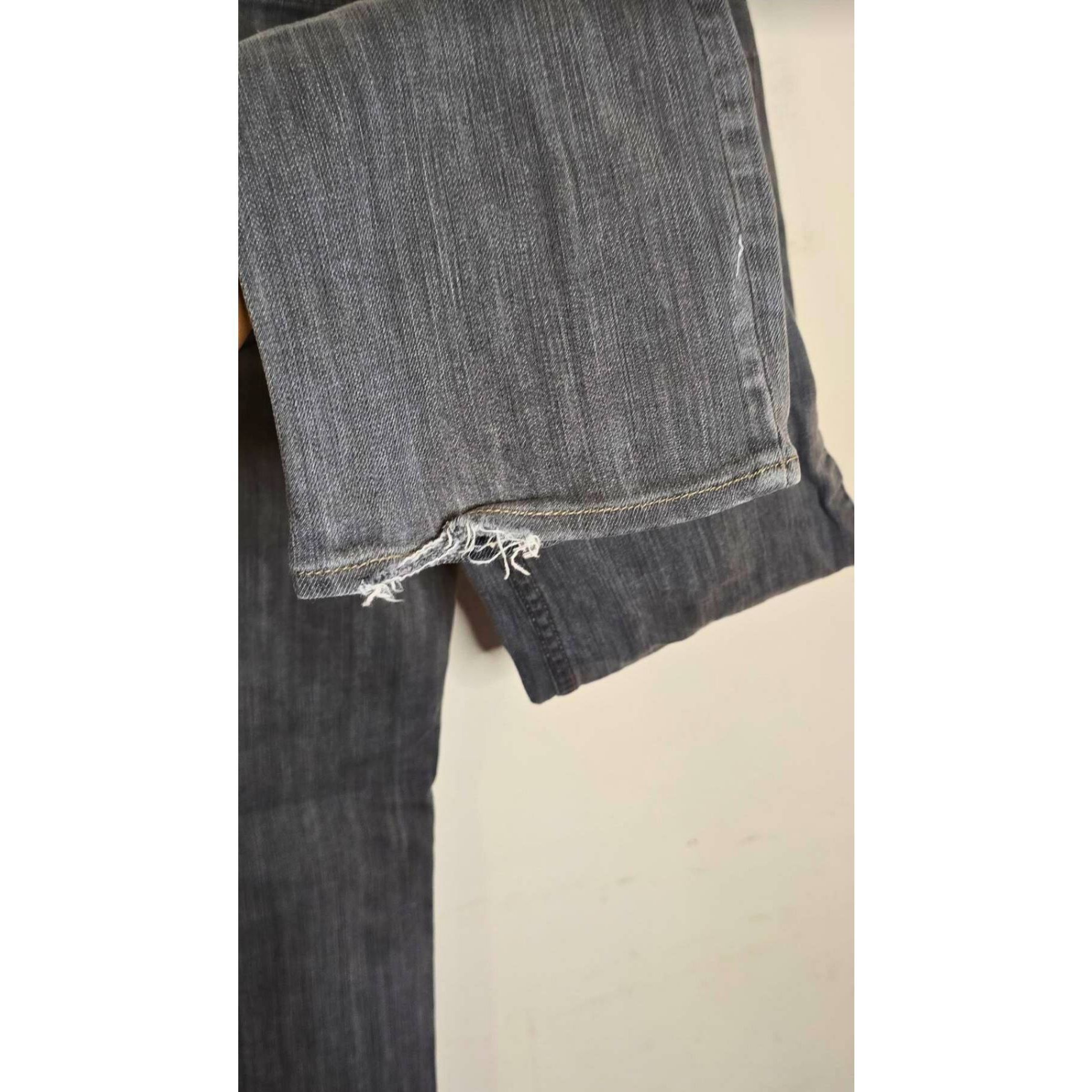 Kenneth Cole Kenneth Cole Womens Jeans Size 6 Gray Mid Rise Straight Leg Size 28" / US 6 / IT 42 - 9 Thumbnail