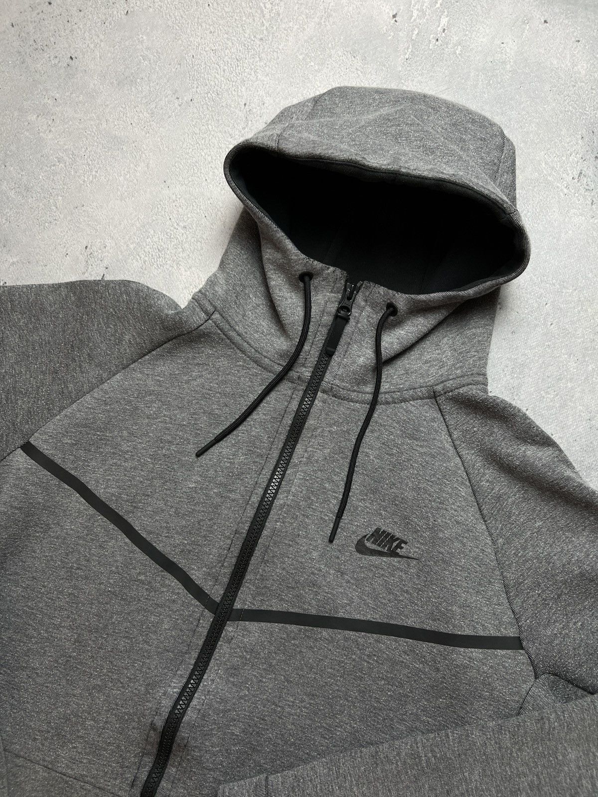 Nike 🔥 Grey Nike Tech Fleece Full Suit Oversize Drill Track Suit Size US XL / EU 56 / 4 - 20 Thumbnail