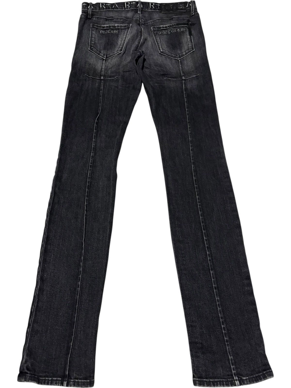 Rta 28 RTA Bryant Distressed Jeans Logo Gothic cross denim vtg Size US 28 / EU 44 - 3 Thumbnail