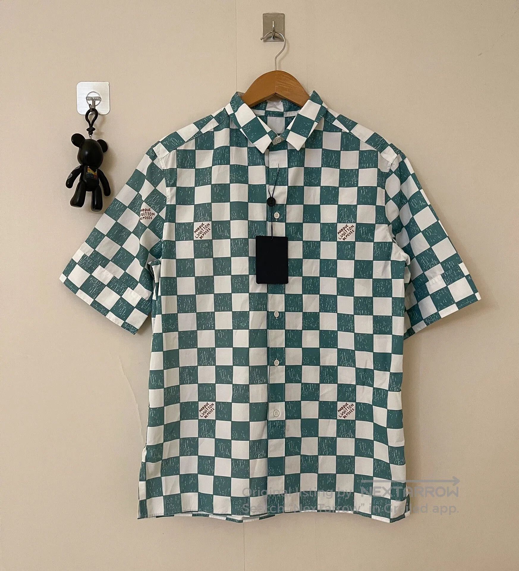 Louis Vuitton louis vuitton checkerboard short sleeve shirt. Size US S / EU 44-46 / 1 - 1 Thumbnail