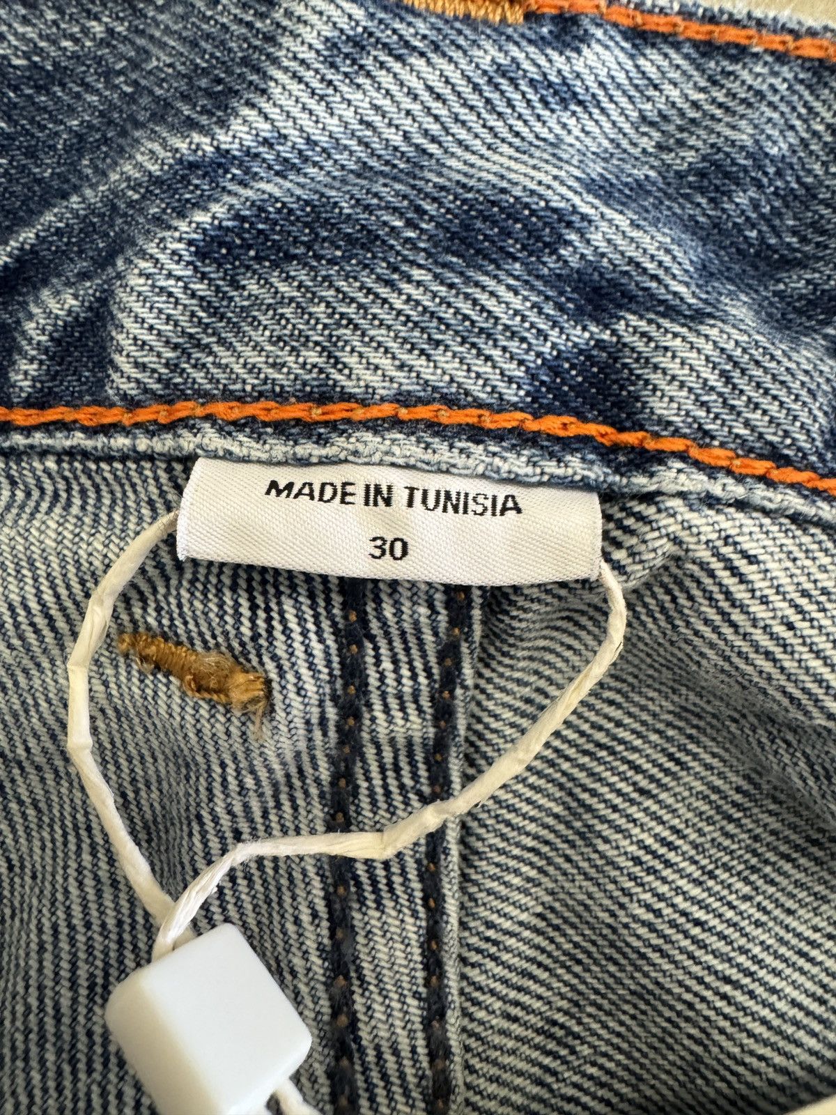 Calvin Klein × Heron Preston Calvin Klein x Heron Preston Men Carpenter Jean - Light Wash Size US 30 / EU 46 - 3 Thumbnail