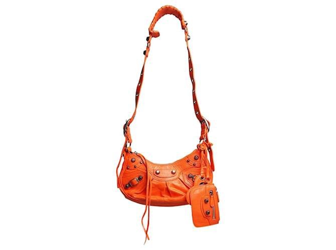 Balenciaga Le Cagole XS crossbody bag in orange Size ONE SIZE - 1 Thumbnail