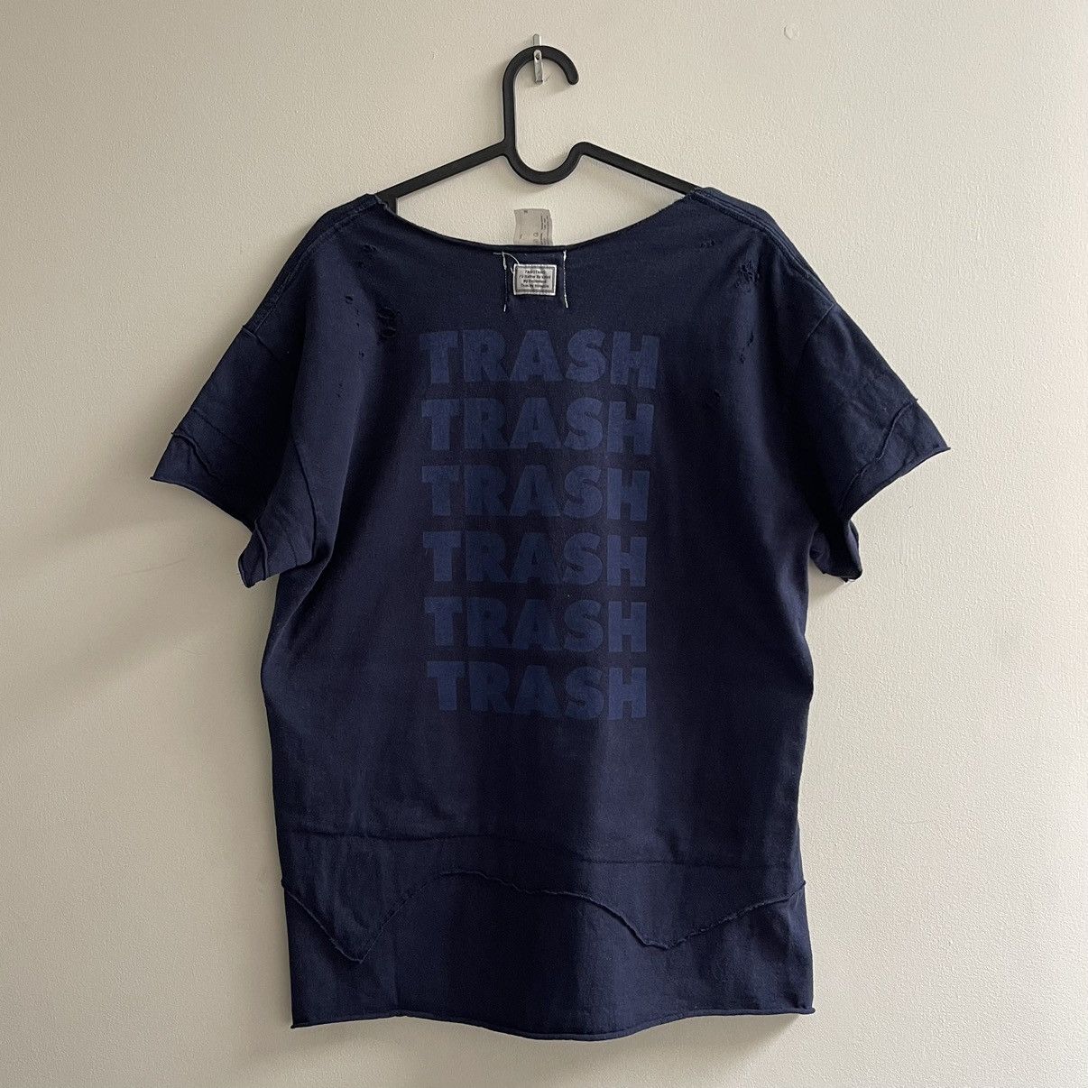 Takahiromiyashita The Soloist. Takahiromiyashita The Soloist Trash Distressed T Shirt Size US M / EU 48-50 / 2 - 2 Thumbnail