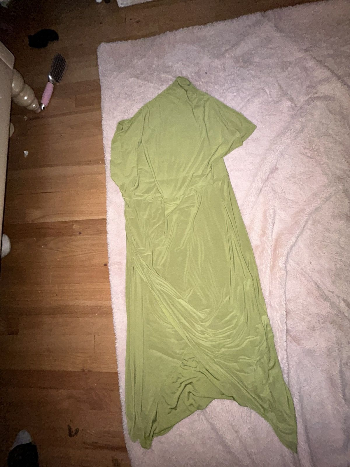 Fashion Nova Fashion nova dress dark green off the shoulder Size M / US 6-8 / IT 42-44 - 2 Thumbnail