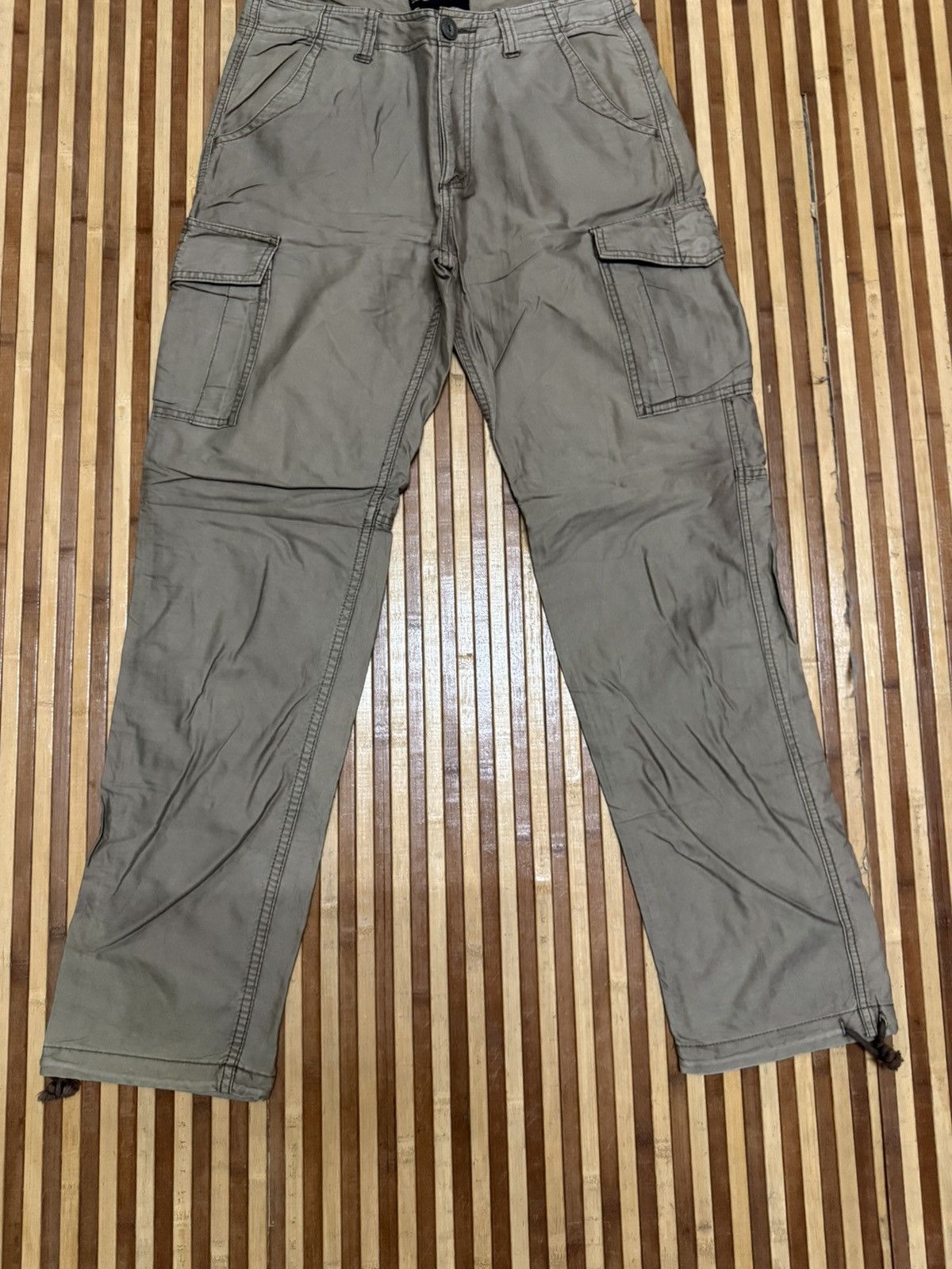 Japanese Brand Back Number Japan Style Cargo Pants W30X32 / Streetwear Size US 30 / EU 46 - 3 Thumbnail