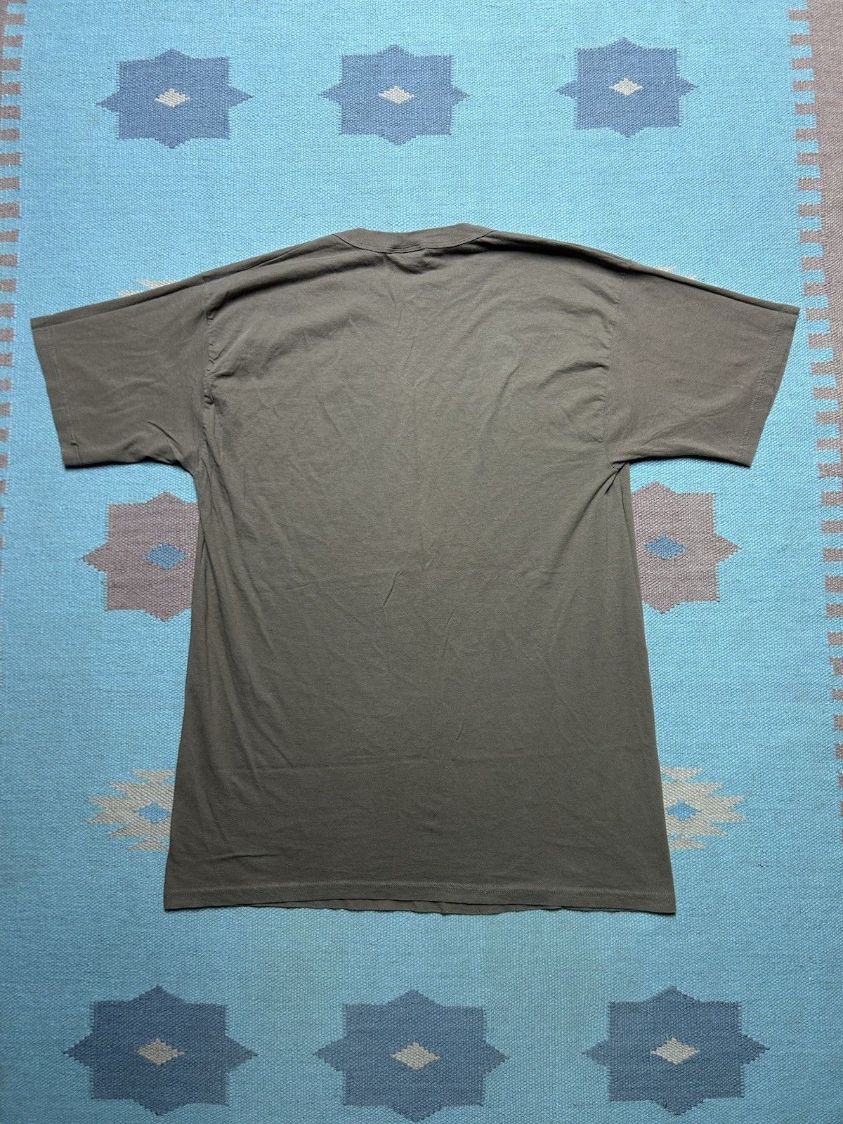 Vintage US Military army issue t shirt blank cotton uniform DSCP XL Size US XL / EU 56 / 4 - 4 Thumbnail