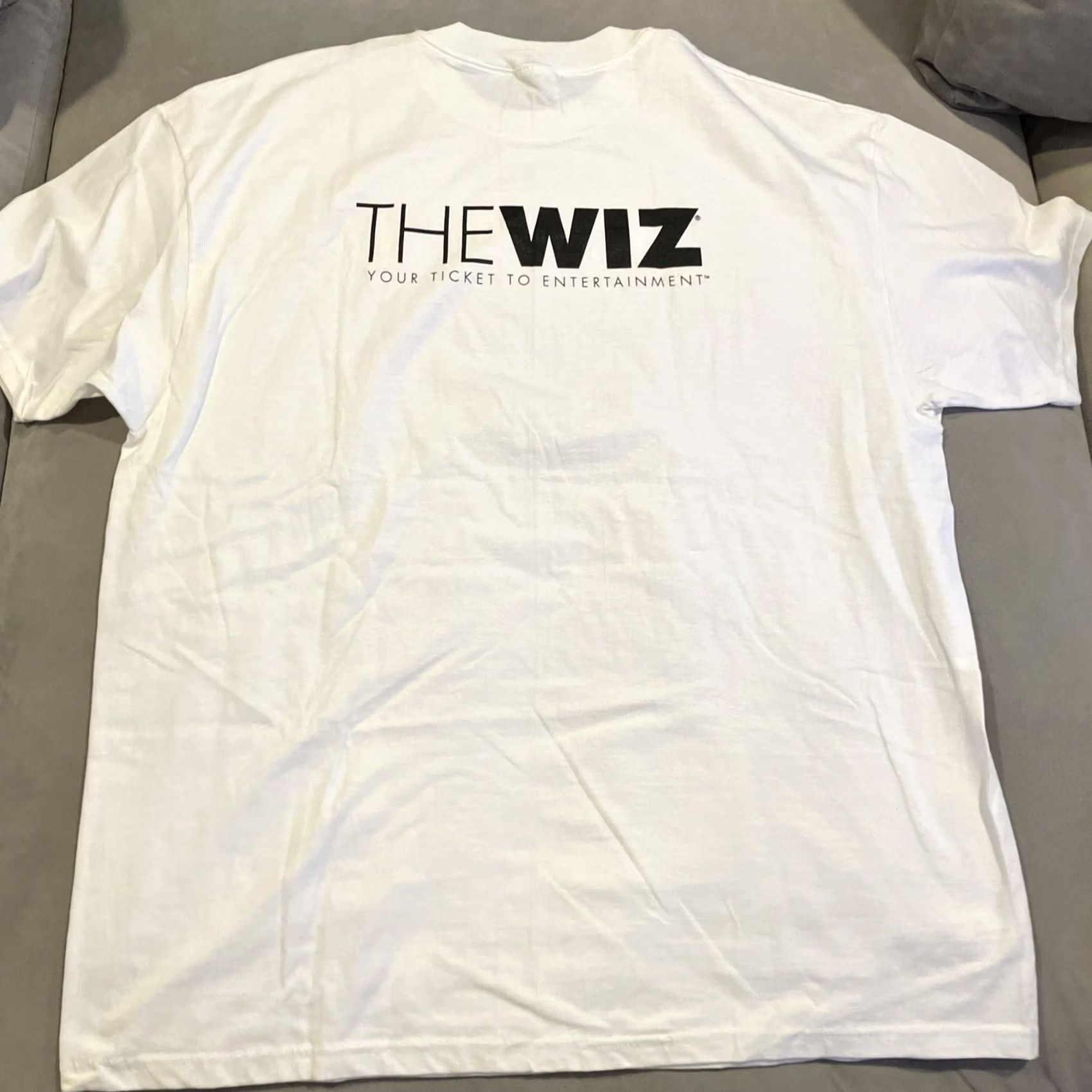 Hanes VINTAGE THE WIZ Nobody Beats Home Entertainment Center Shirt XXL NWOT Size US XXL / EU 58 / 5 - 4 Thumbnail