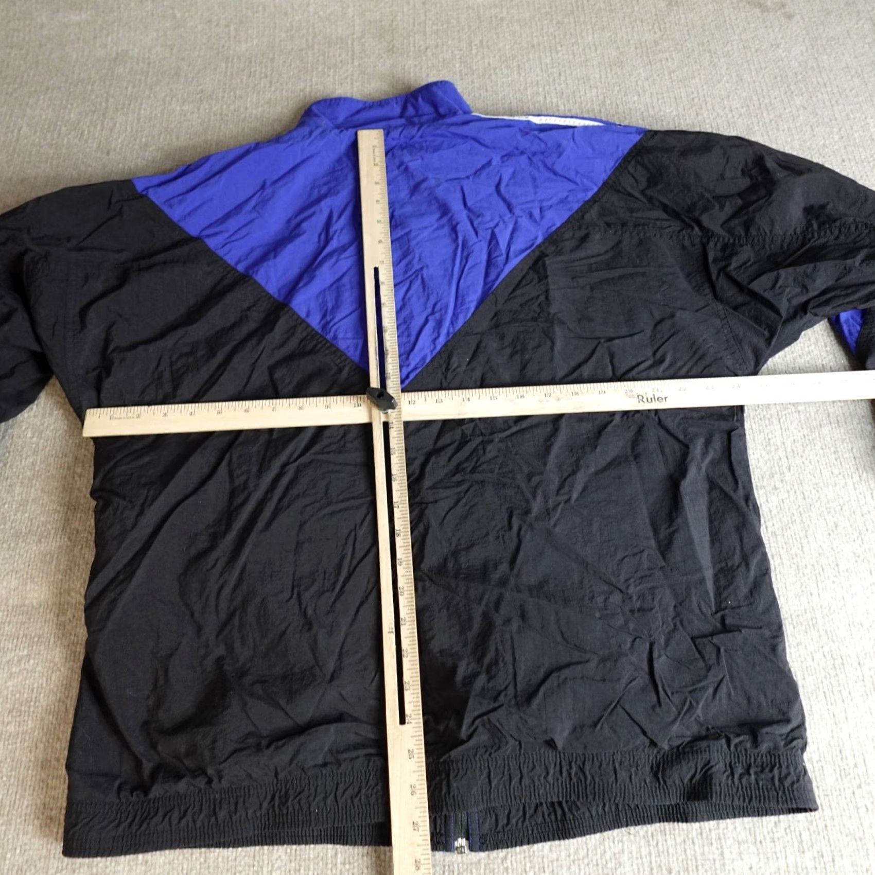 Adidas VINTAGE adidas Jacket Black Nylon 90s Lined Windbreaker Full Zip Men Large Size US L / EU 52-54 / 3 - 4 Thumbnail