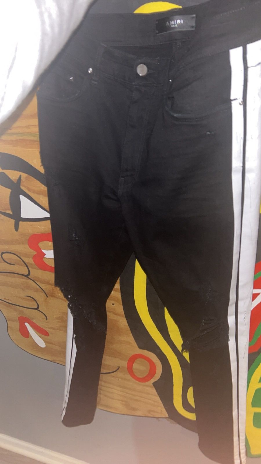 Amiri Striped amiri denim Size US 32 / EU 48 - 6 Thumbnail