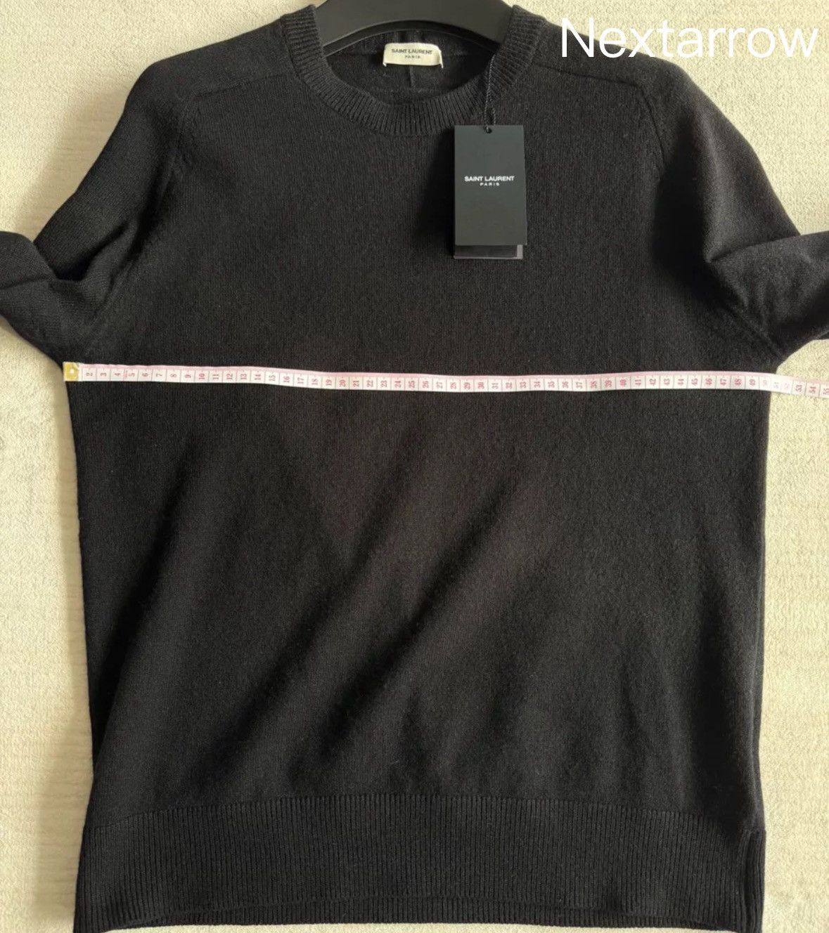 Saint Laurent Paris × Yves Saint Laurent Saint Laurent cashmere sweater SLP sweater2412-Nextarrow Size US L / EU 52-54 / 3 - 2 Thumbnail