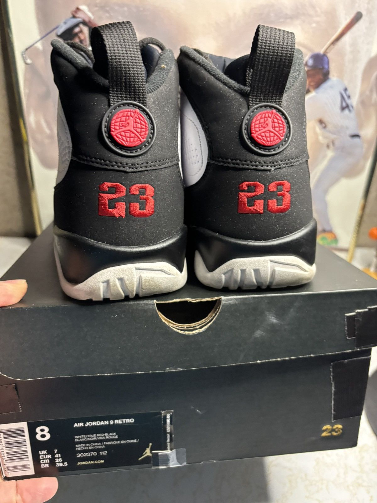 Jordan Brand Air Jordan 9 Retro OG 2016 Space Jam 2016 Size US 8 / EU 41 - 7 Thumbnail
