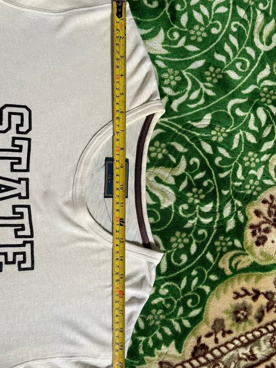 Vintage ILLS K7-09 VTG 80s STATE NYC IS CHANGE LIFE NYC T Shirt Size US L / EU 52-54 / 3 - 8 Thumbnail