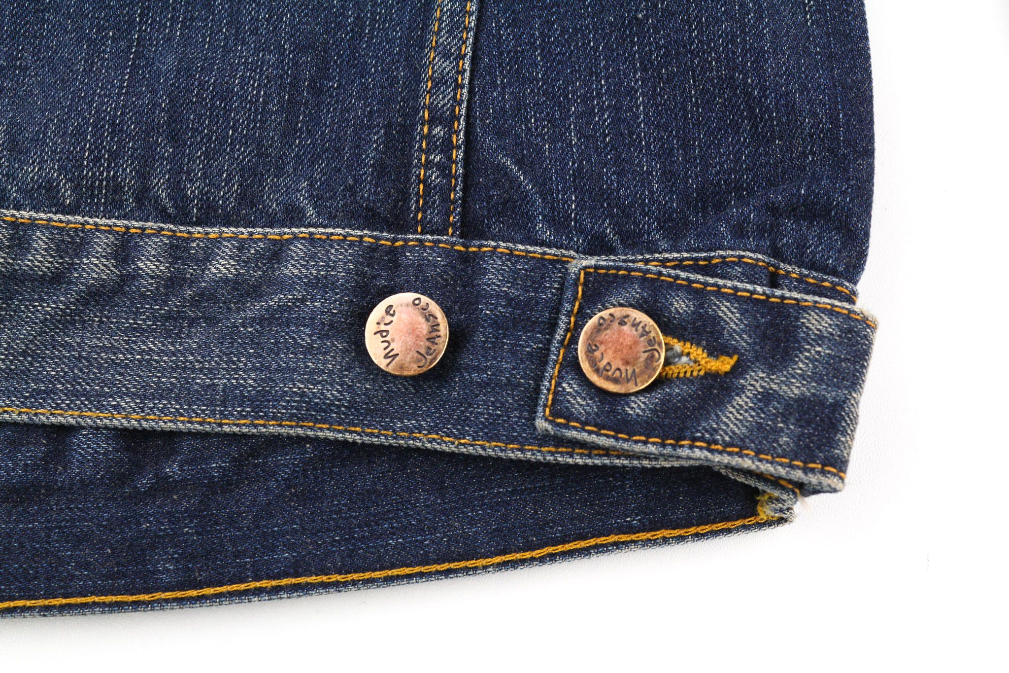Nudie Jeans BILLY DARK AUTHENTIC DENIM S Blue Denim Jacket 80400 Size US S / EU 44-46 / 1 - 6 Thumbnail