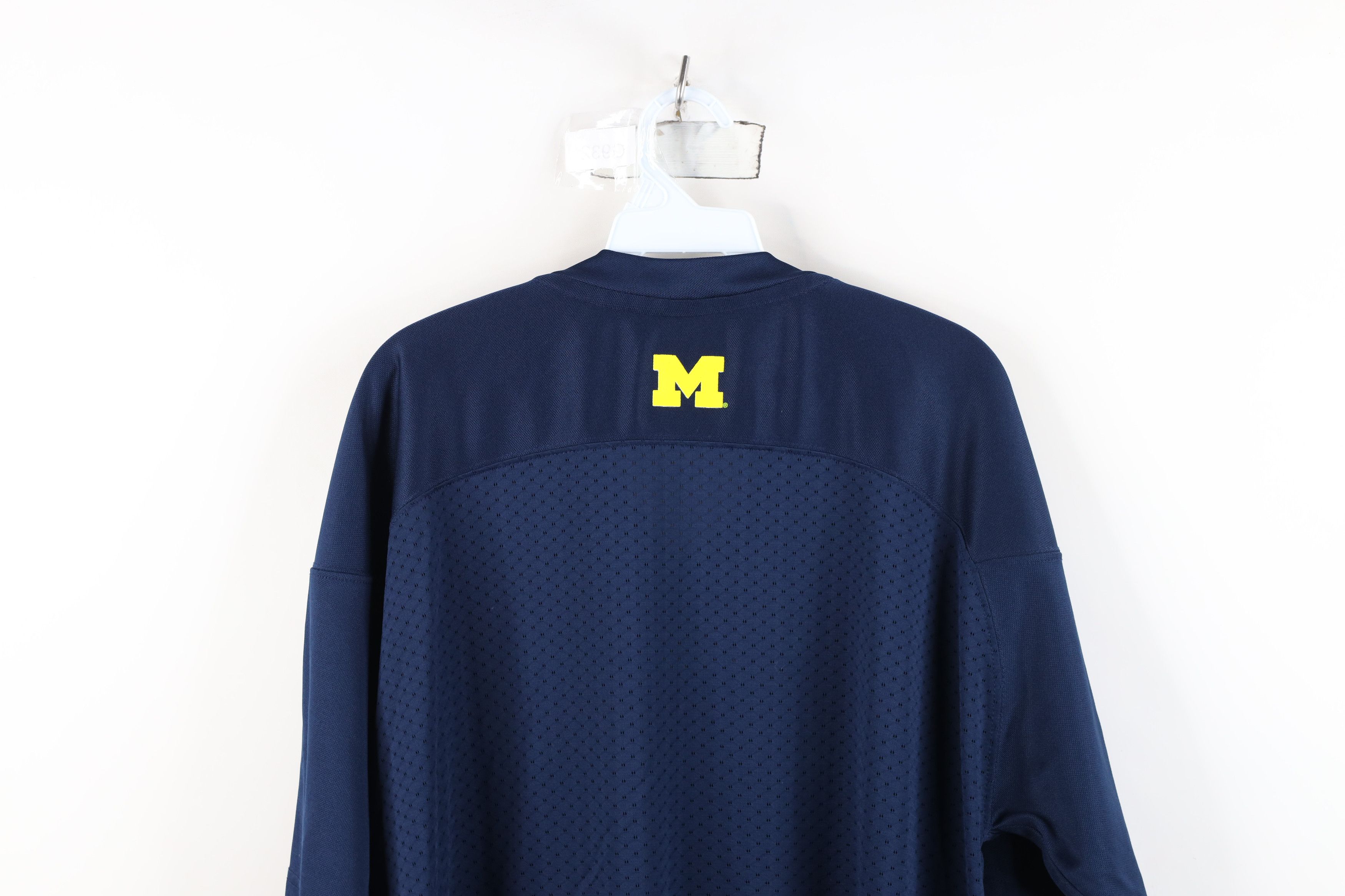 Adidas Adidas University of Michigan Football Practice Jersey Blue Size US XL / EU 56 / 4 - 12 Thumbnail