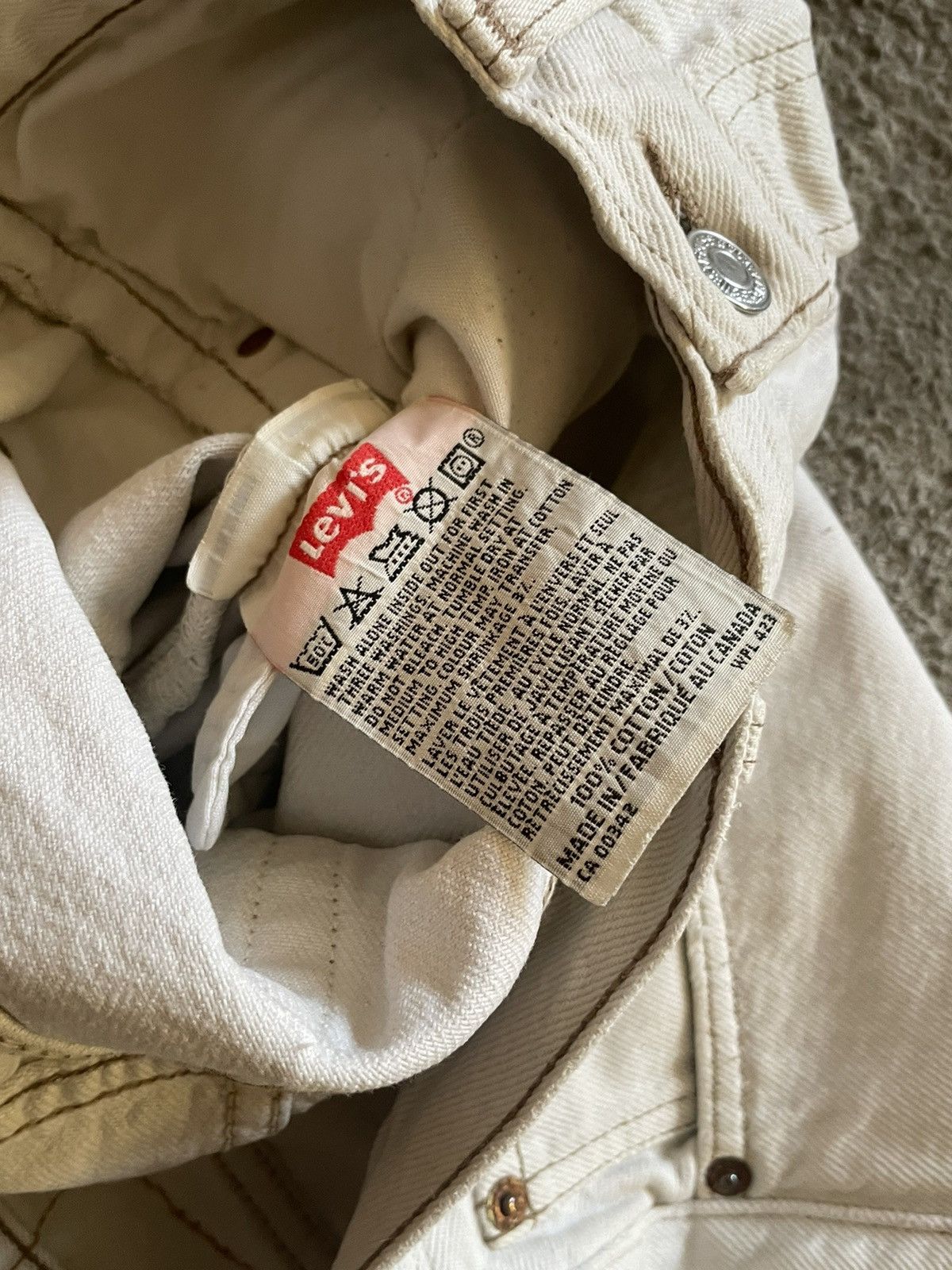 Levi's × Vintage Levi’s 501 Vintage Straight Denim Jeans Size W30 L30 Size US 30 / EU 46 - 10 Thumbnail