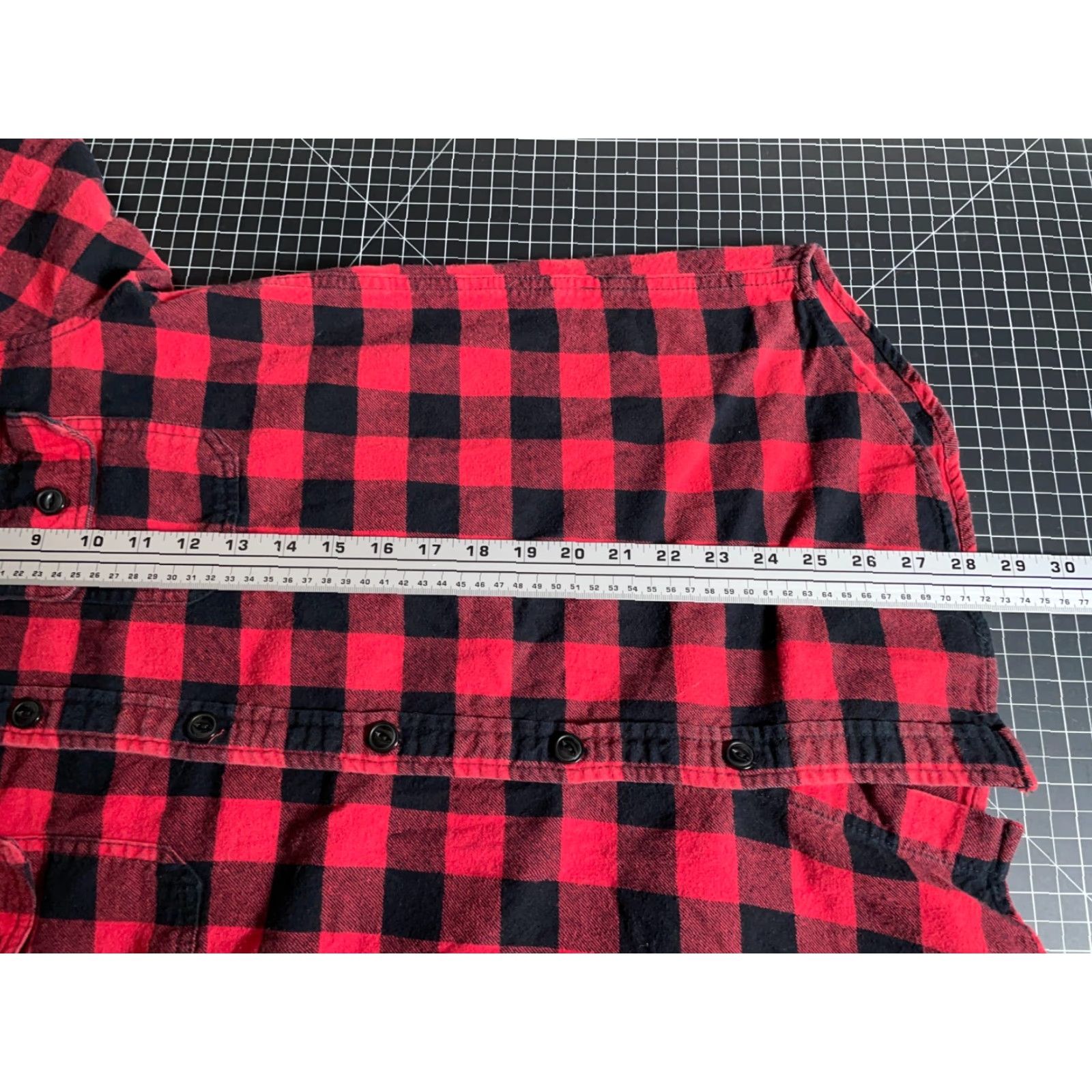Vintage Big Mac Shirt Men M Red Black Buffalo Plaid Flannel Button-Up Casual Workwear 90s Classic Preppy Size US M / EU 48-50 / 2 - 6 Thumbnail