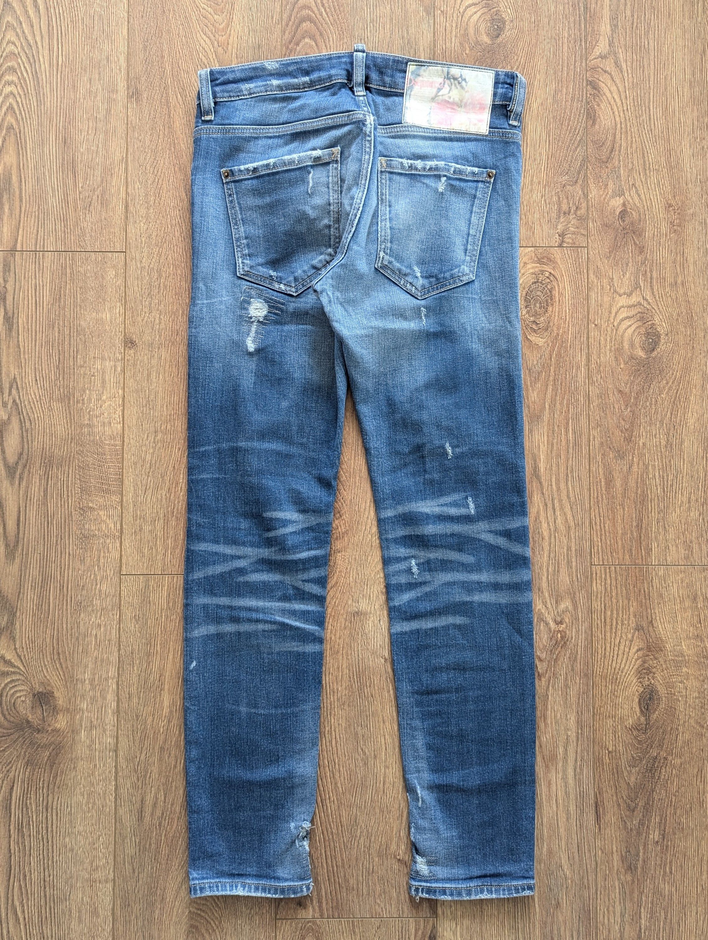 Dsquared2 Dsquared2 Skinny Dan Jean Pants Made In Italy Luxury Brand Size US 28 / EU 44 - 19 Thumbnail