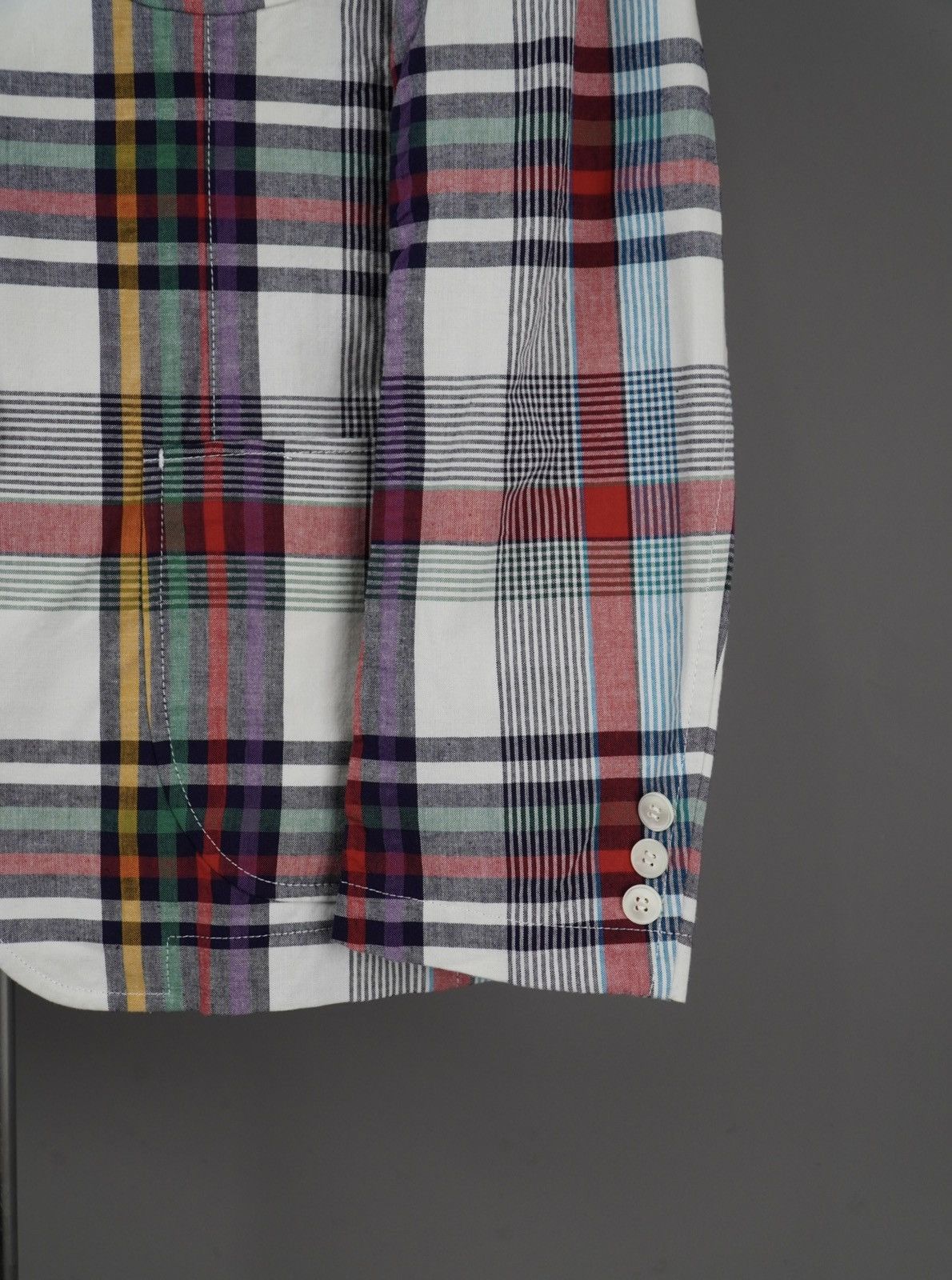 Comme des Garcons × Comme des Garcons Homme Comme Des Garcons Homme - Multi Color Flannel Blazer Men’s Size 44S - 4 Thumbnail